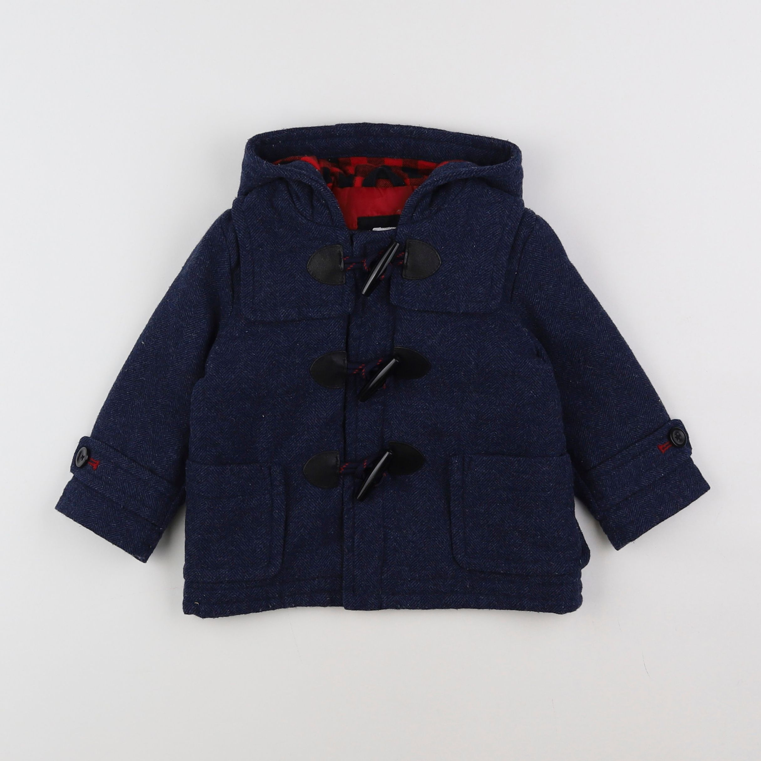 GAP - manteau bleu - 12/18 mois