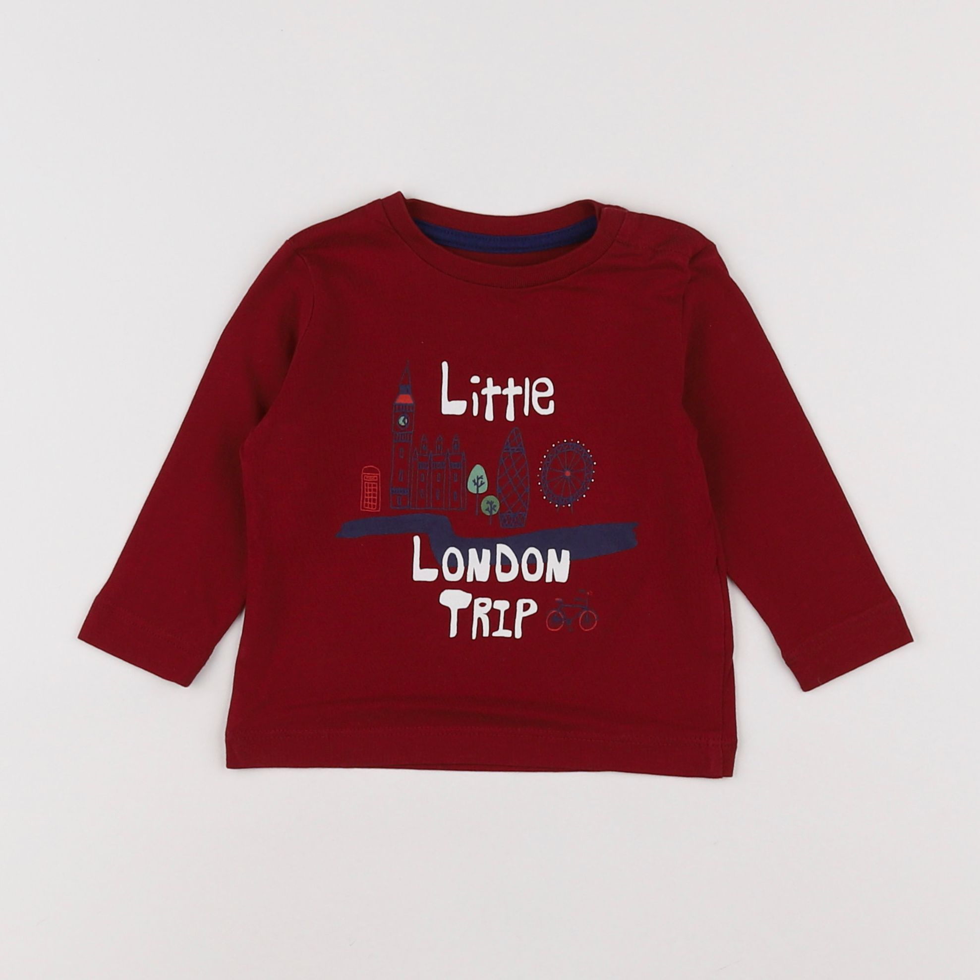 Boutchou - tee-shirt rouge - 6 mois