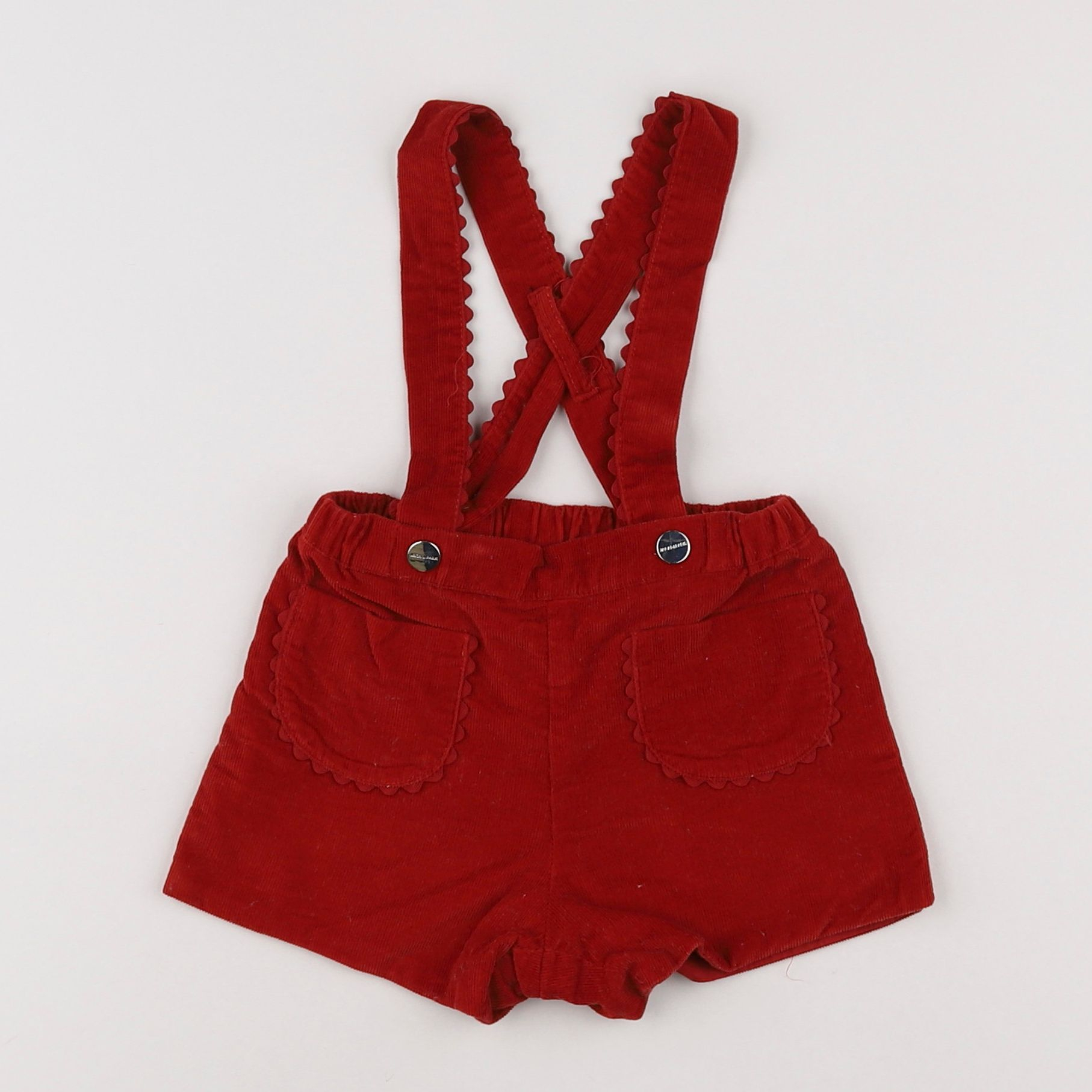 Jacadi - short rouge - 12 mois