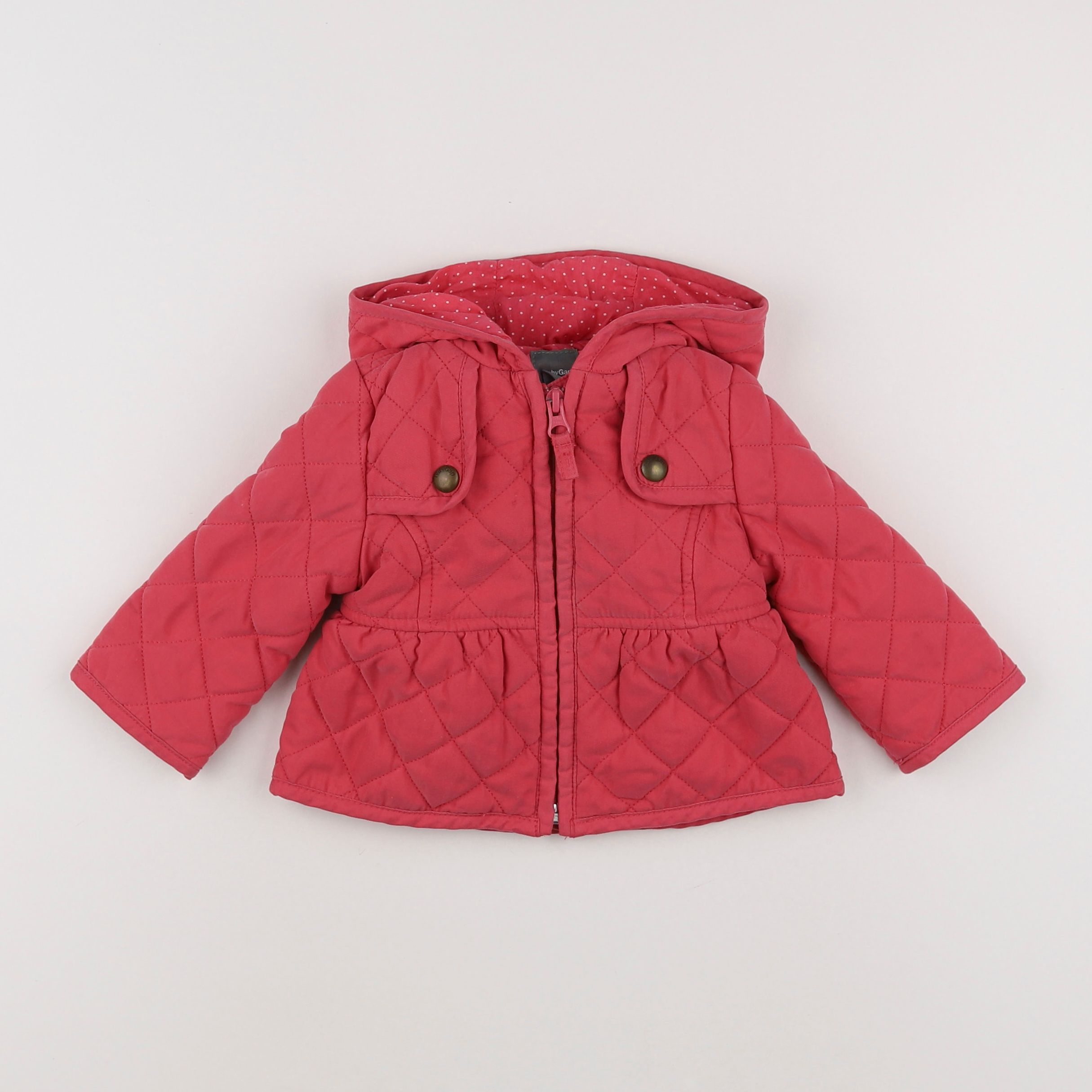 GAP - veste rose - 6/12 mois