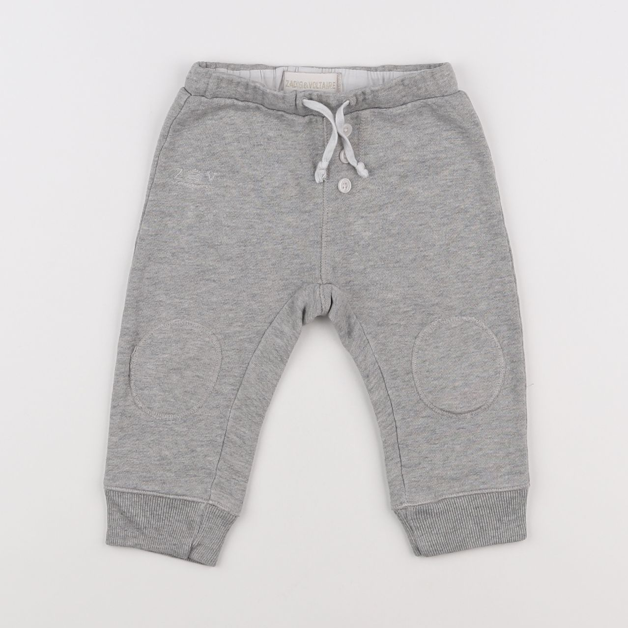 Zadig & Voltaire - jogging gris - 12 mois