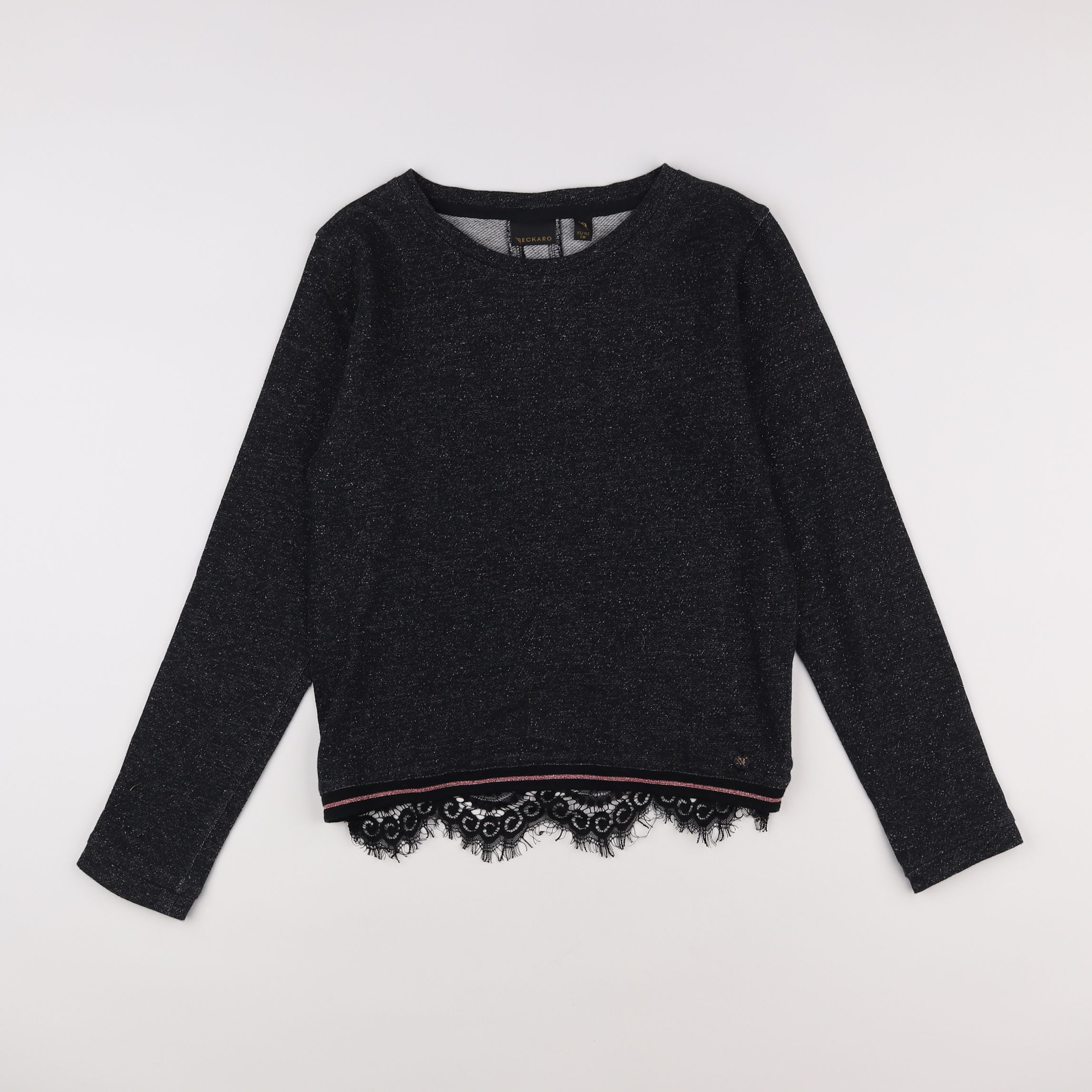 Beckaro - sweat noir - 12 ans