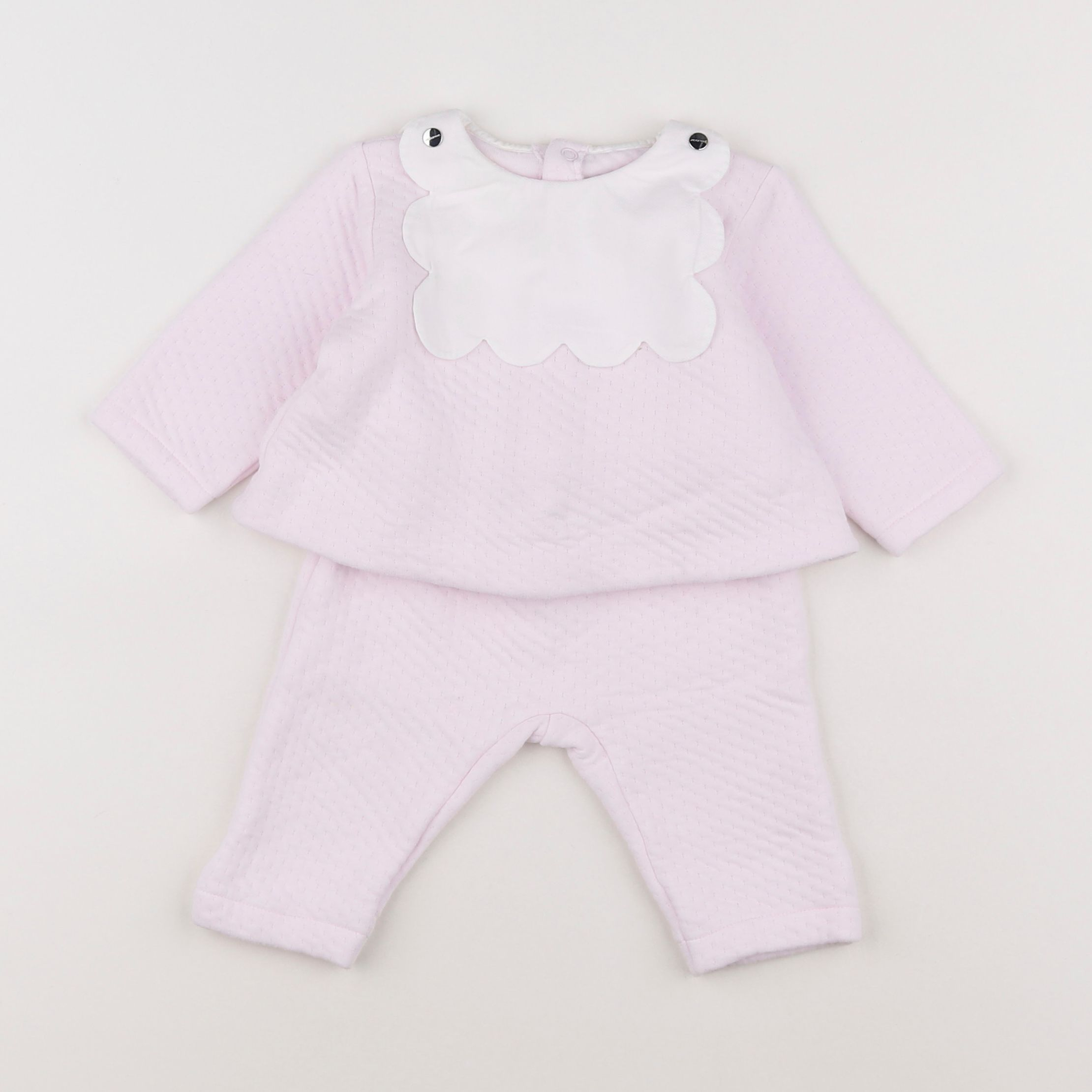 Jacadi - ensemble rose - 6 mois