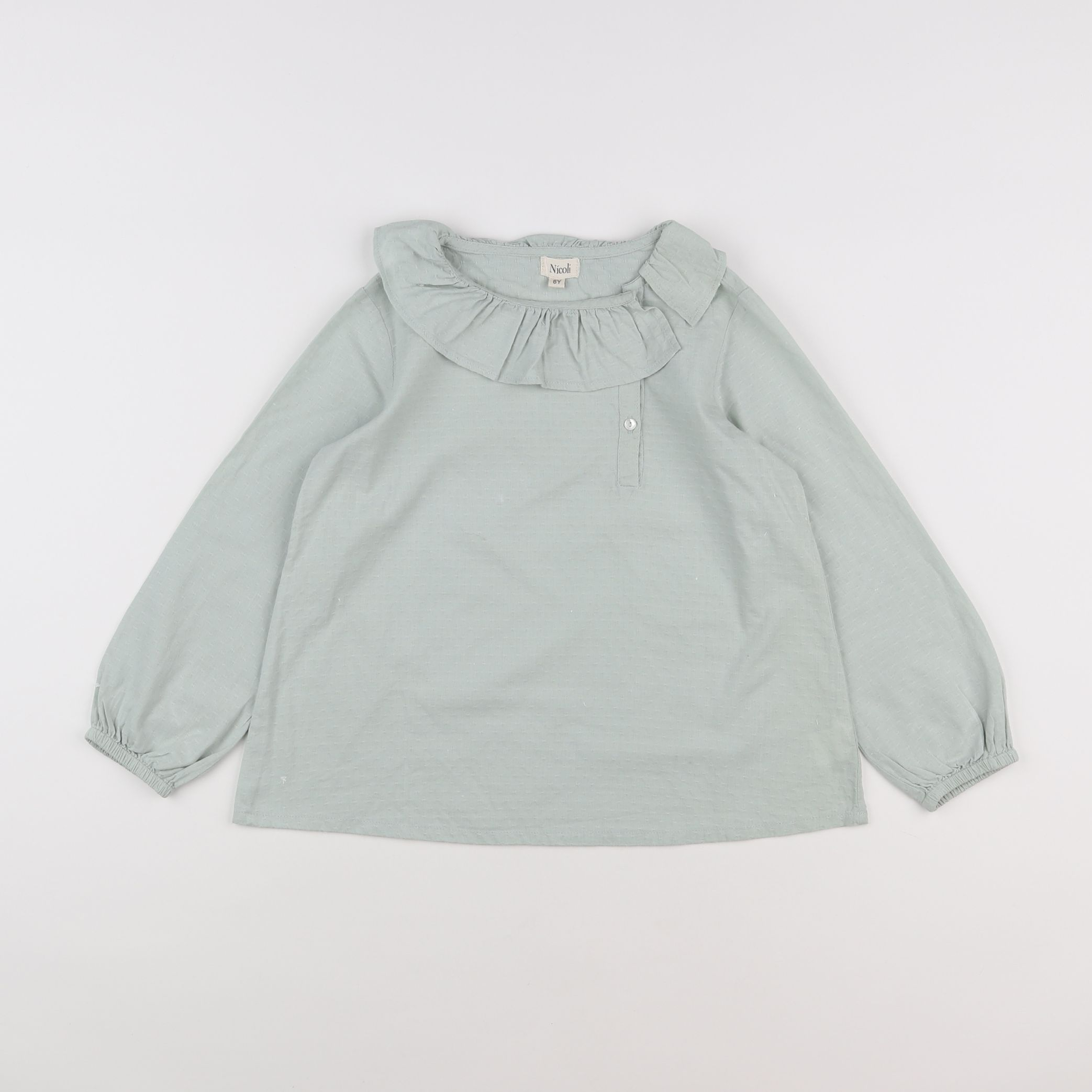 Nicoli - blouse vert - 6 ans