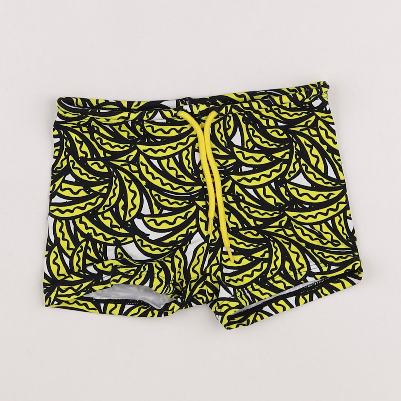 Stella McCartney Kids - maillot de bain jaune, noir - 18 mois