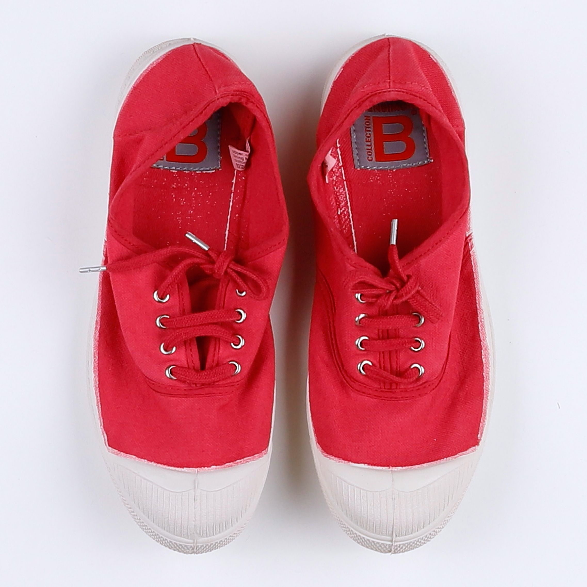 Bensimon - tennis à lacets rose BLUSH - pointure 35