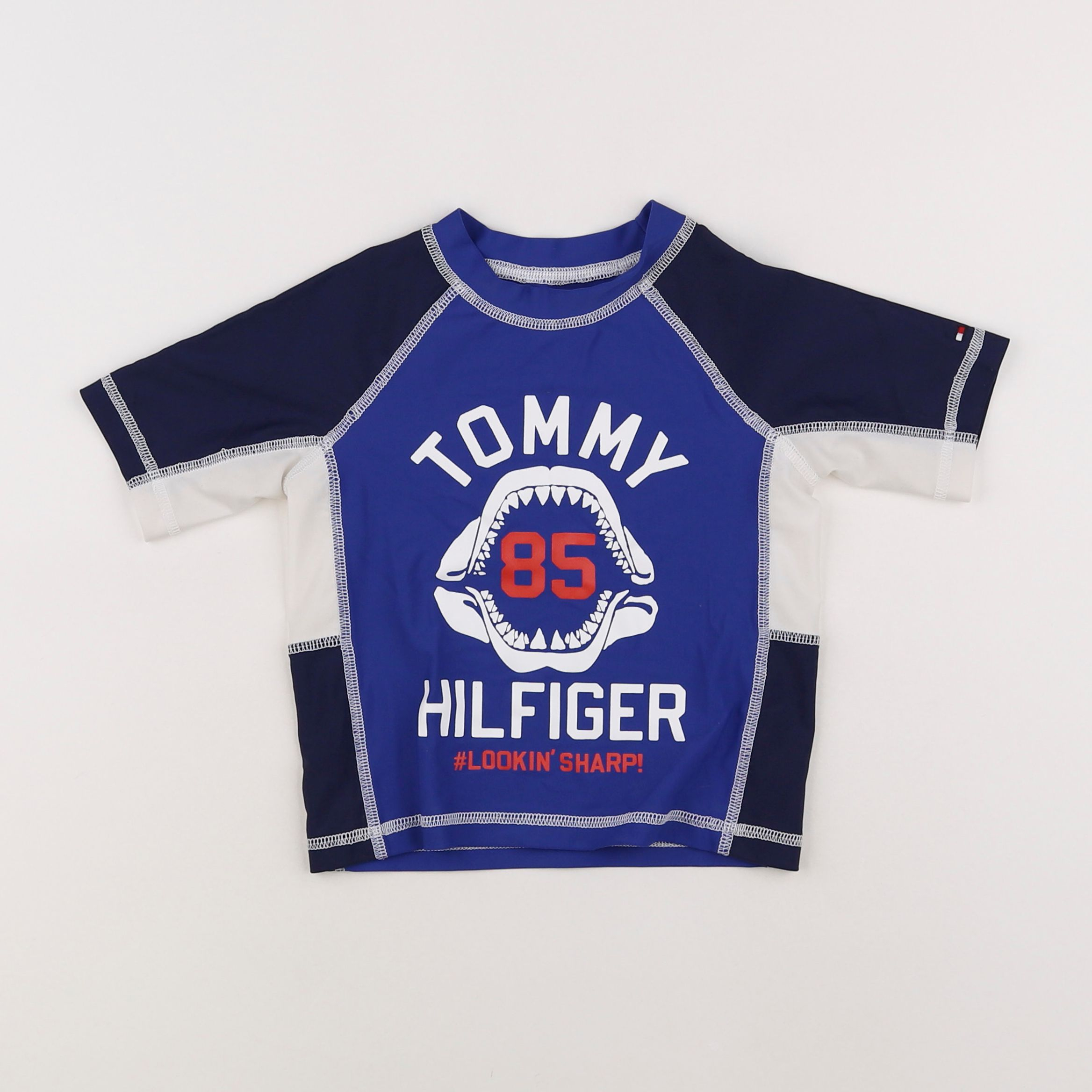 Tommy Hilfiger - tee-shirt de bain bleu - 2 ans