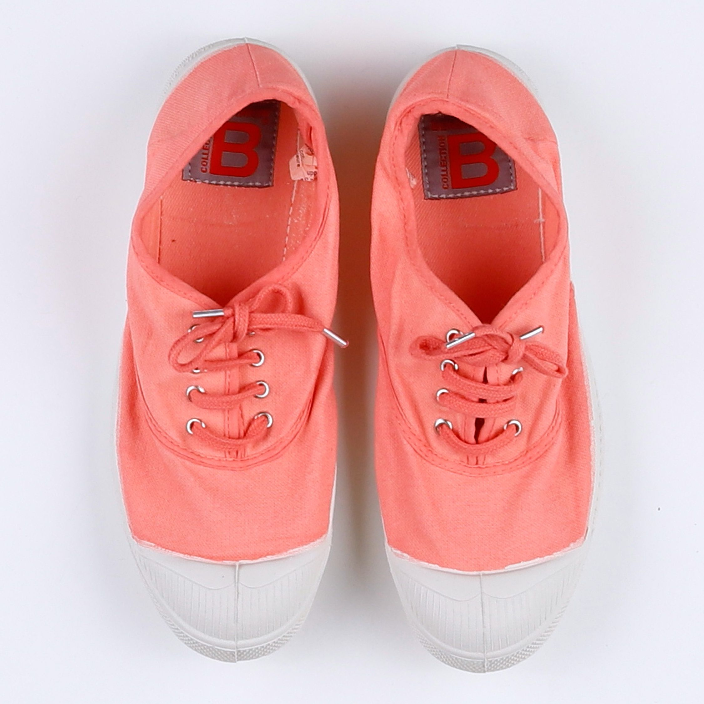 Bensimon - tennis à lacets ROSE - pointure 35