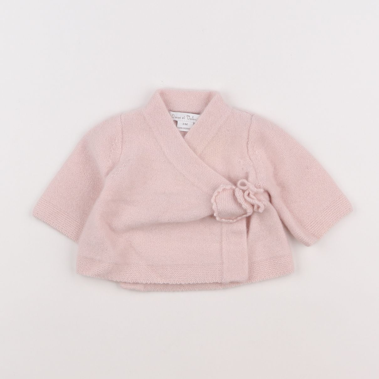 Oscar & Valentine - pull rose - 3 mois