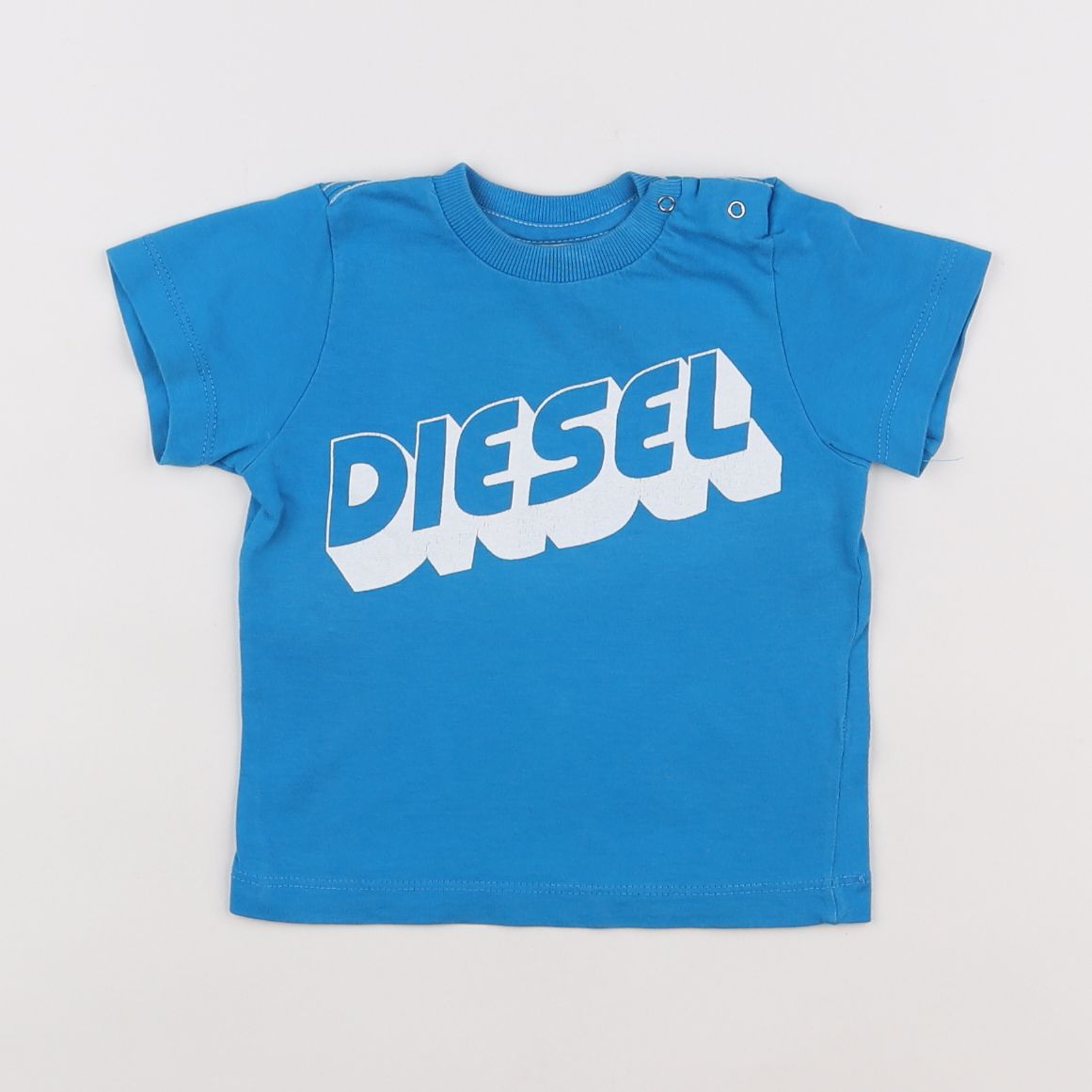 Diesel - tee-shirt bleu - 6 mois