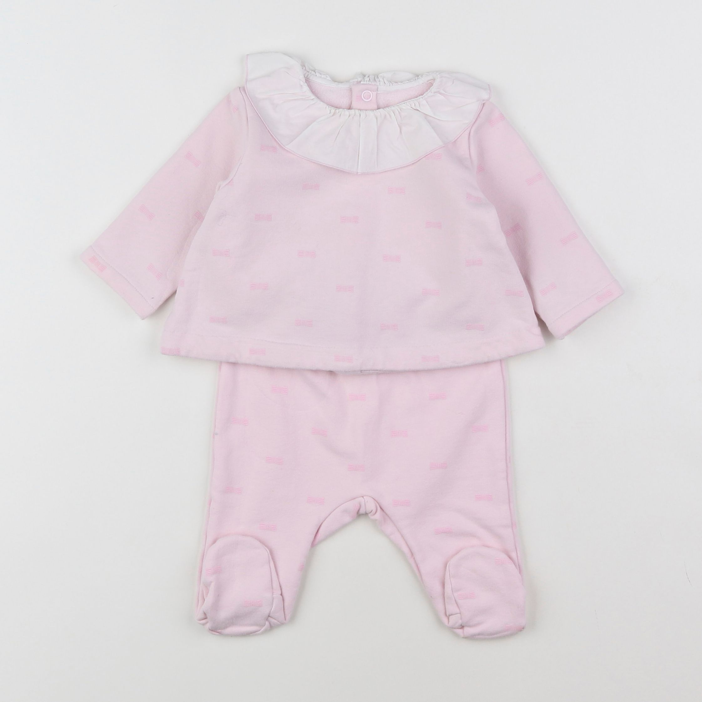 Jacadi - ensemble rose - 6 mois