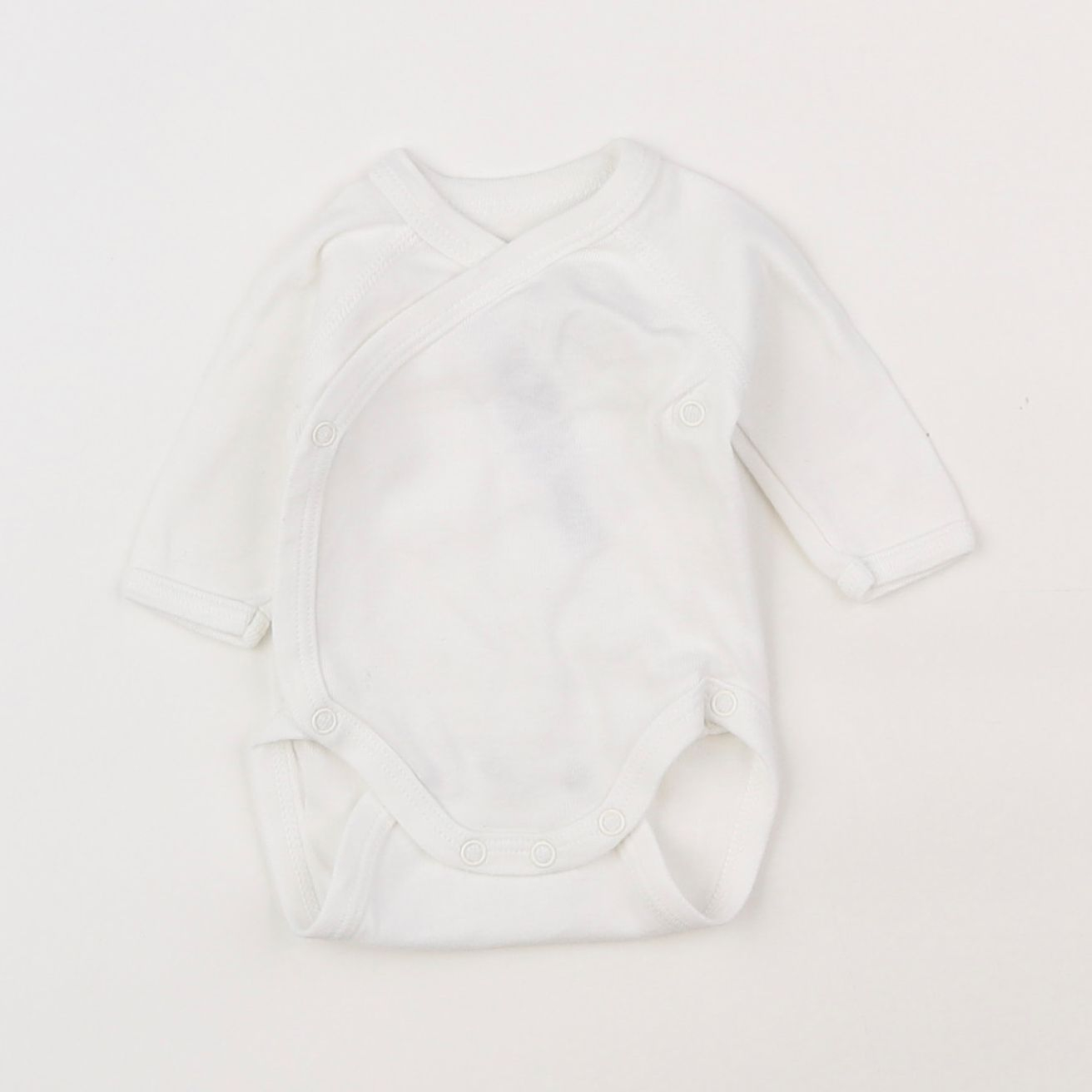 Petit Bateau - body blanc - Prématuré