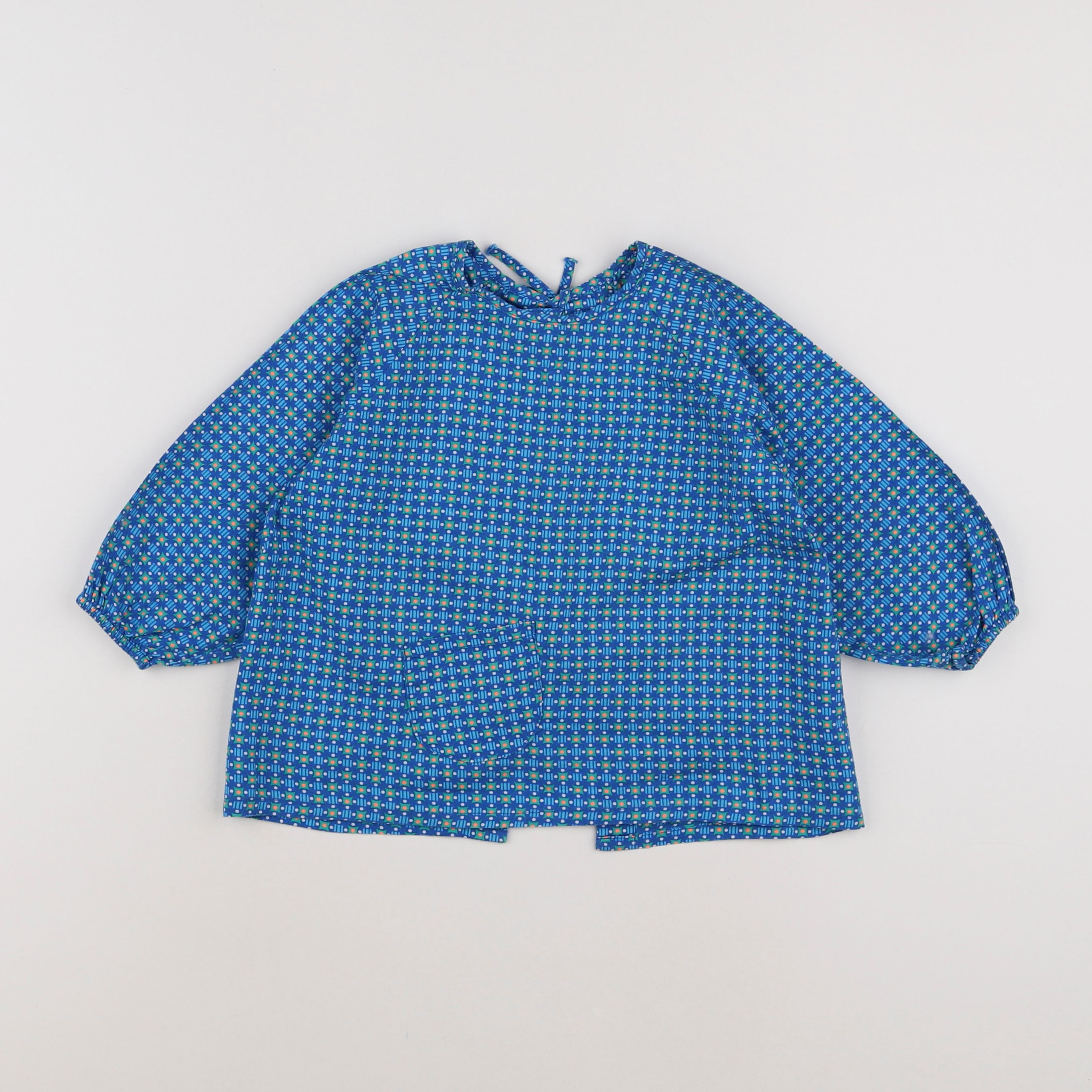 Petit Pan - blouse bleu - 2 ans