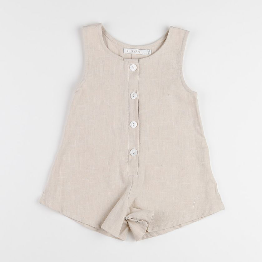 Kids of April  - combinaison beige - 12 mois