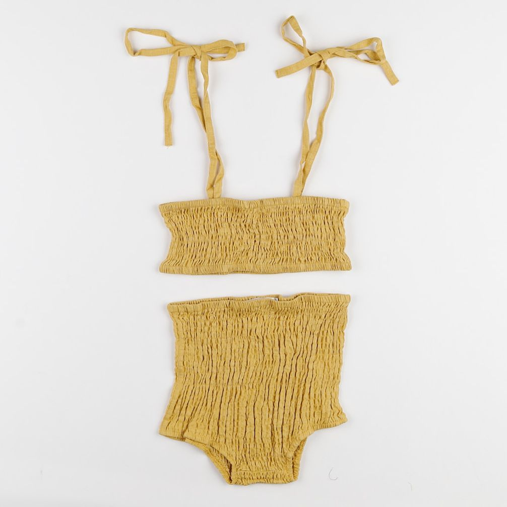 Kids of April  - maillot de bain lin jaune - 12 mois