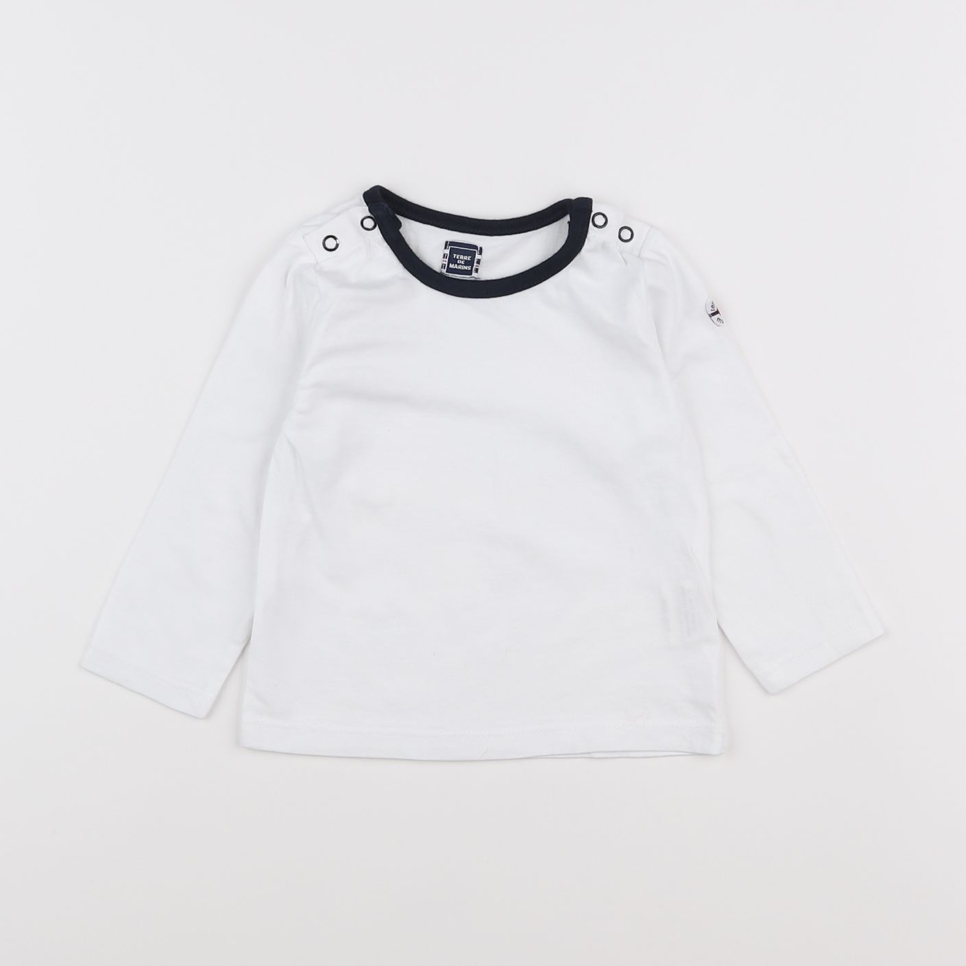 Terre de marins - tee-shirt blanc - 12 mois