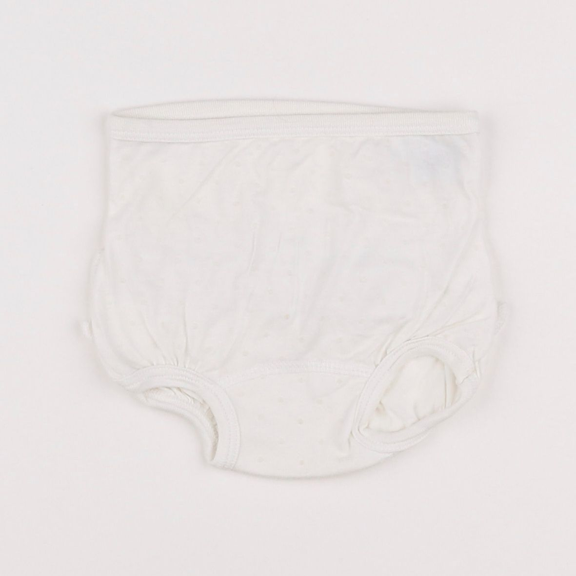 Petit Bateau - cache-couche blanc - 3 mois