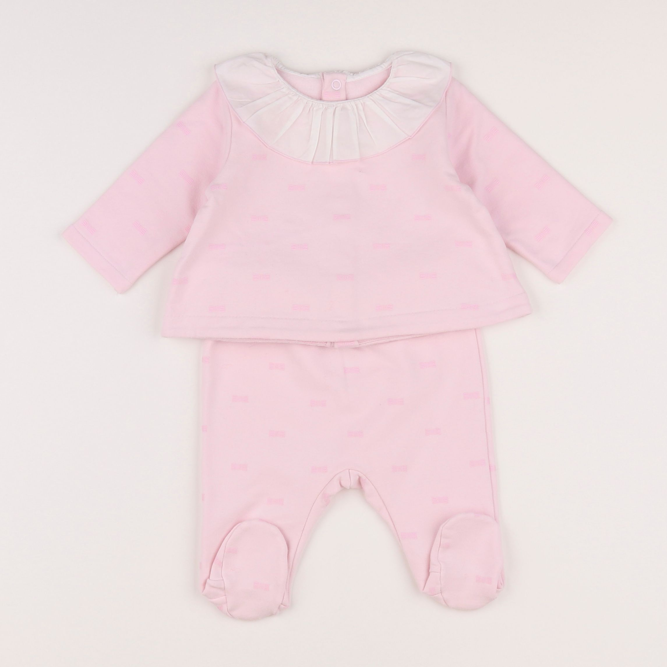 Jacadi - ensemble rose - 6 mois