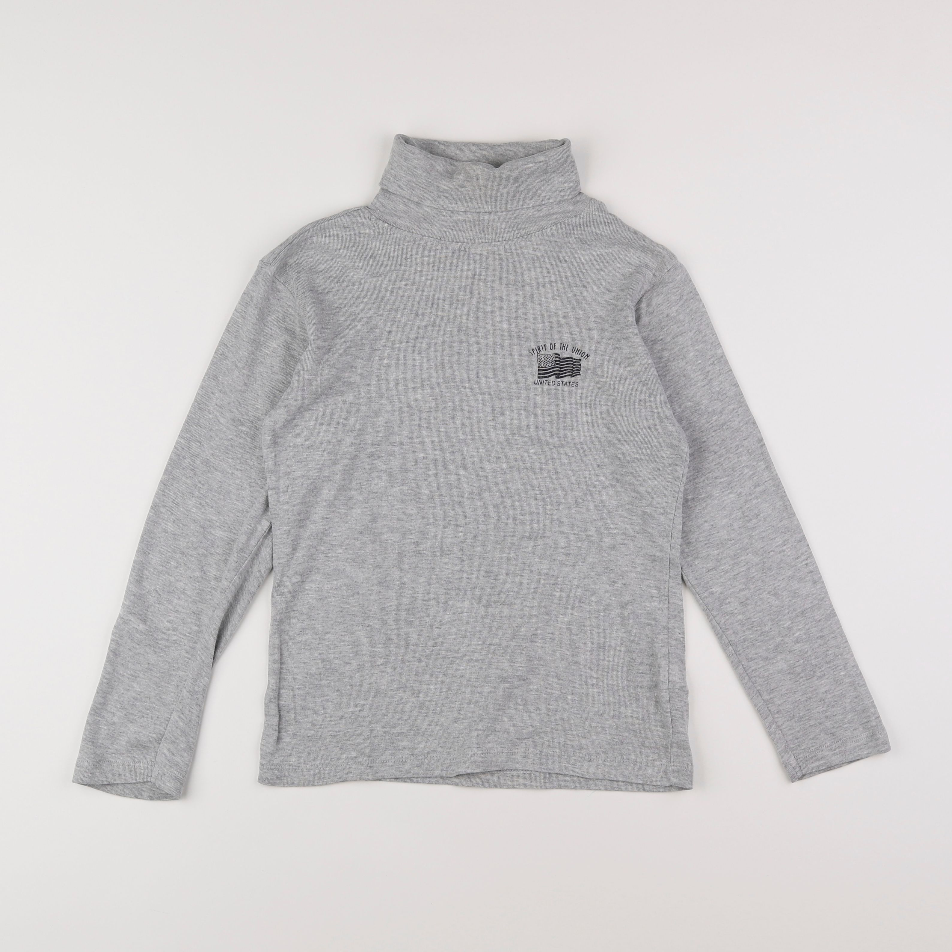 Vertbaudet - sous-pull gris - 10 ans