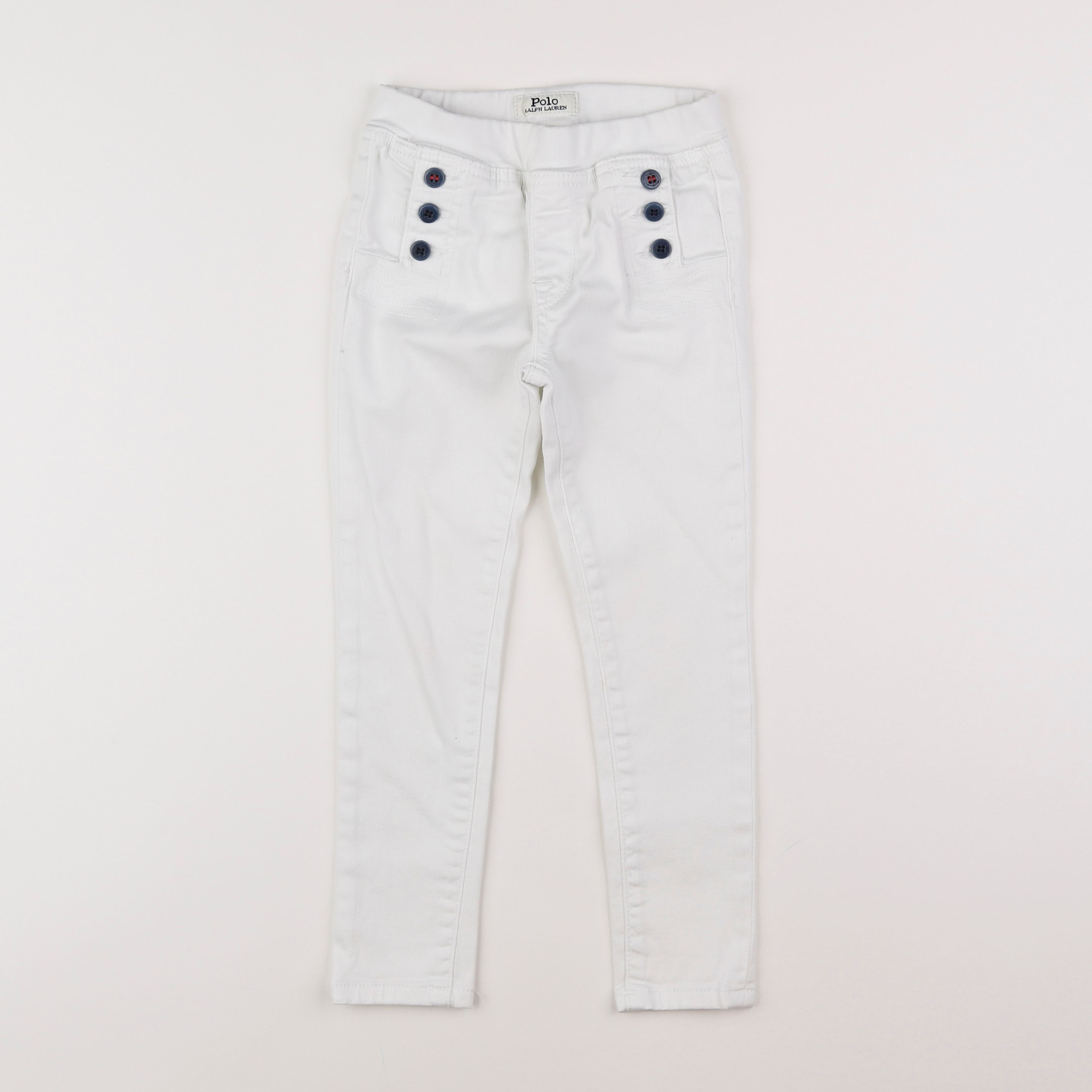 Ralph Lauren - jean blanc - 6 ans