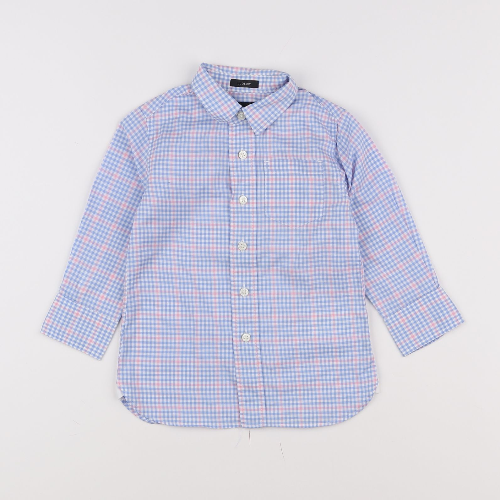 Crewcuts - chemise bleu - 2 ans