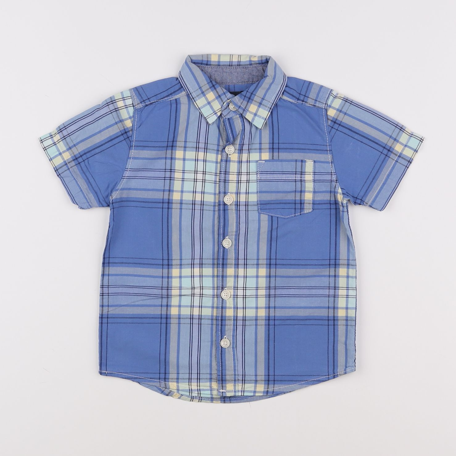 Oshkosh - chemise bleu - 3 ans