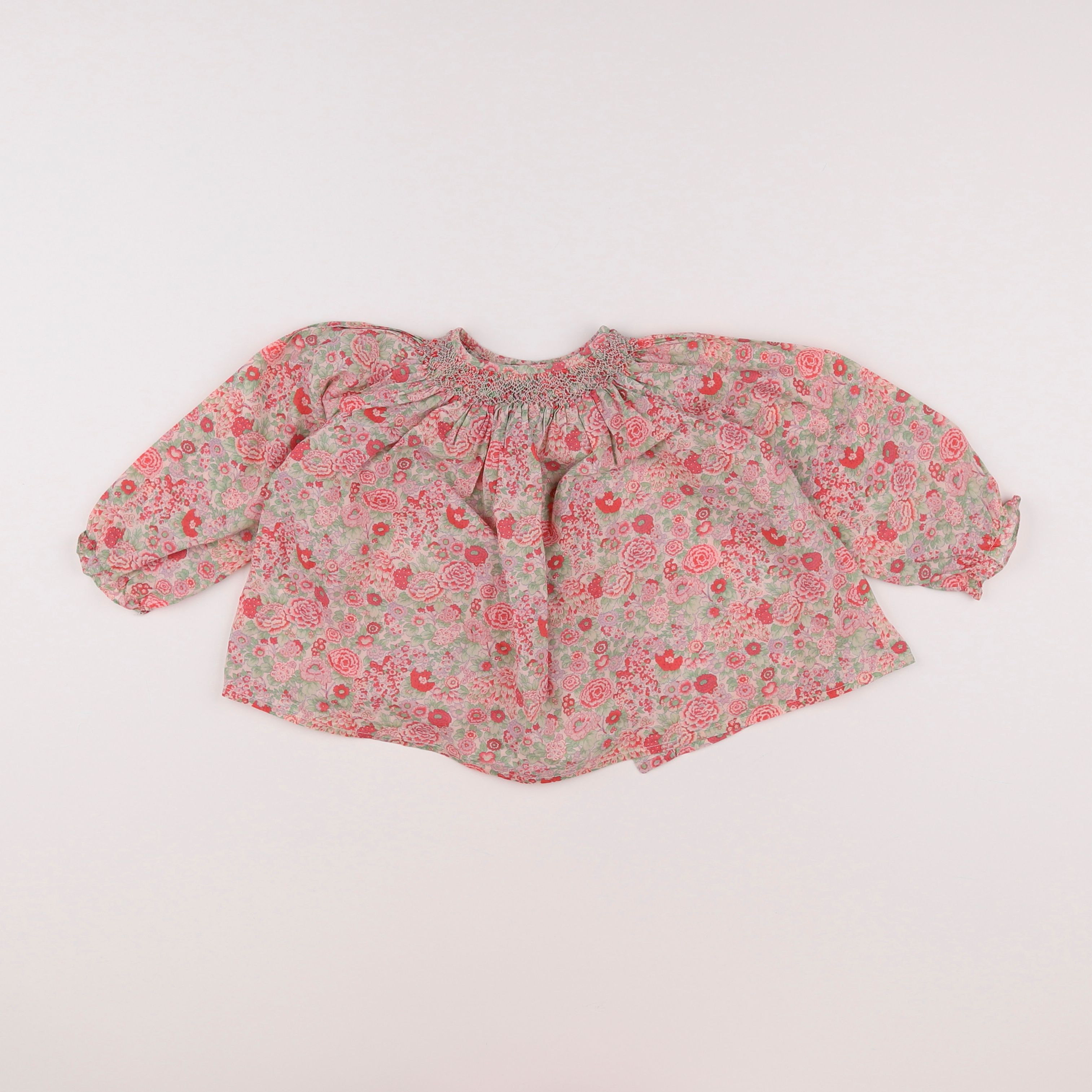 Bonpoint - blouse rose - 2 ans