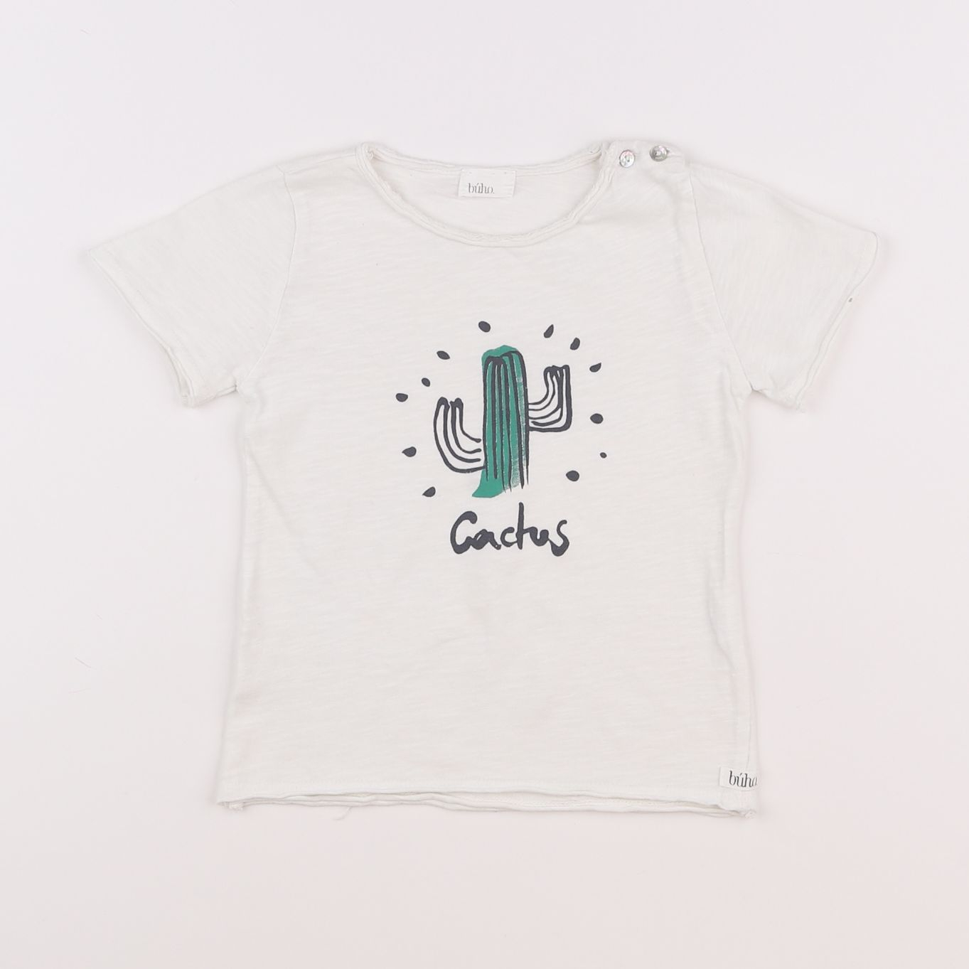 Buho - tee-shirt blanc - 2 ans