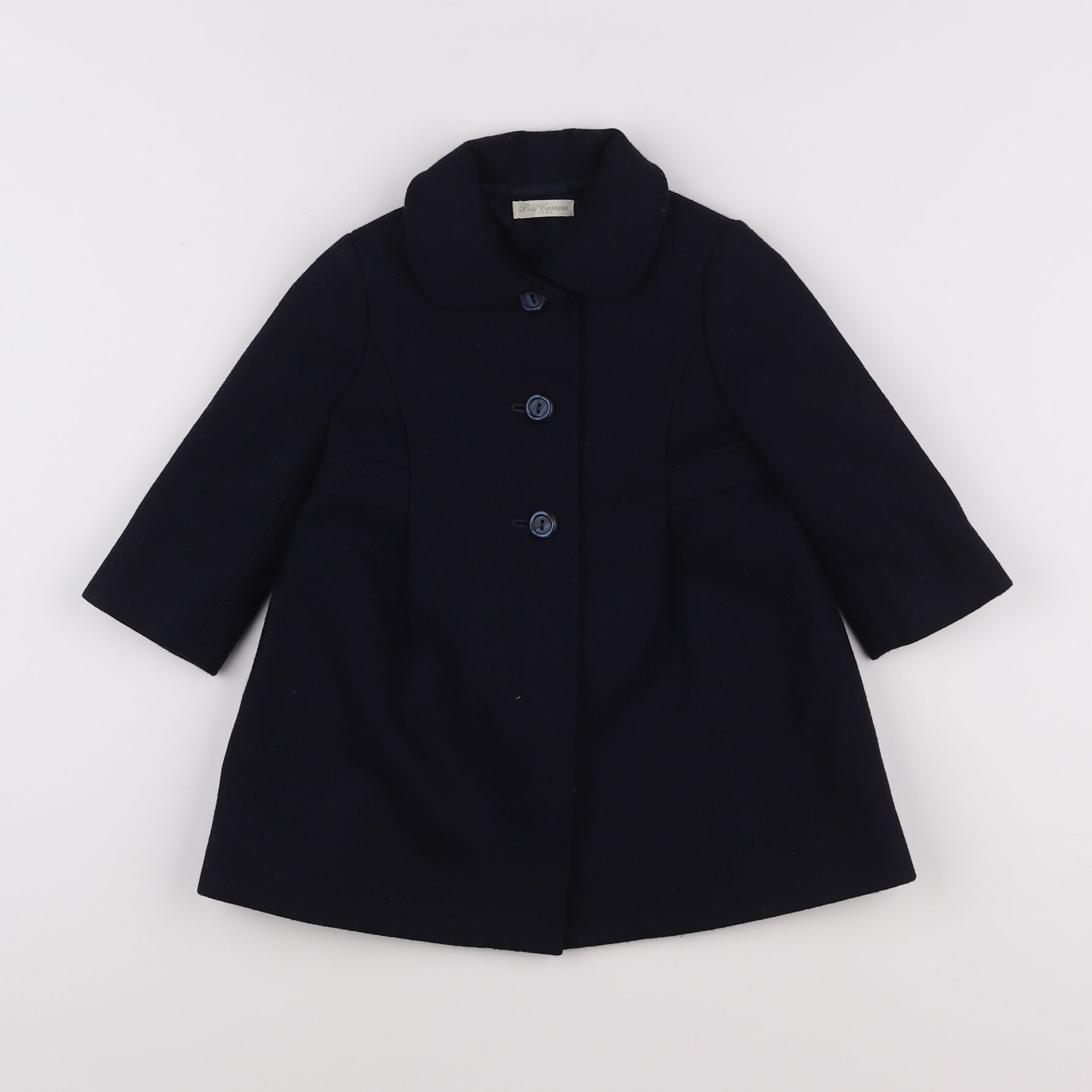 Pili Carrera - manteau bleu - 12 mois