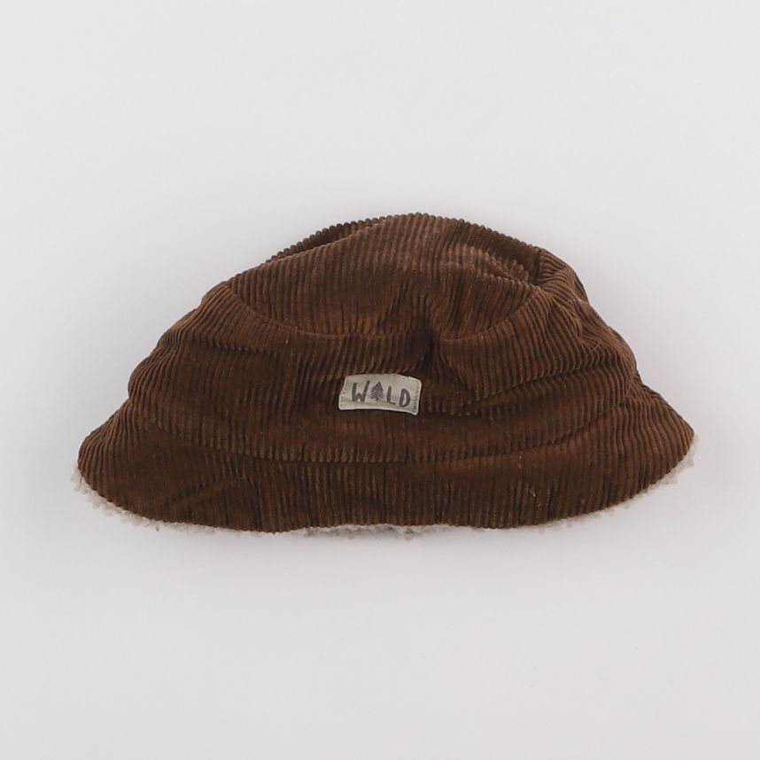 Vertbaudet - chapeau marron - 9 mois