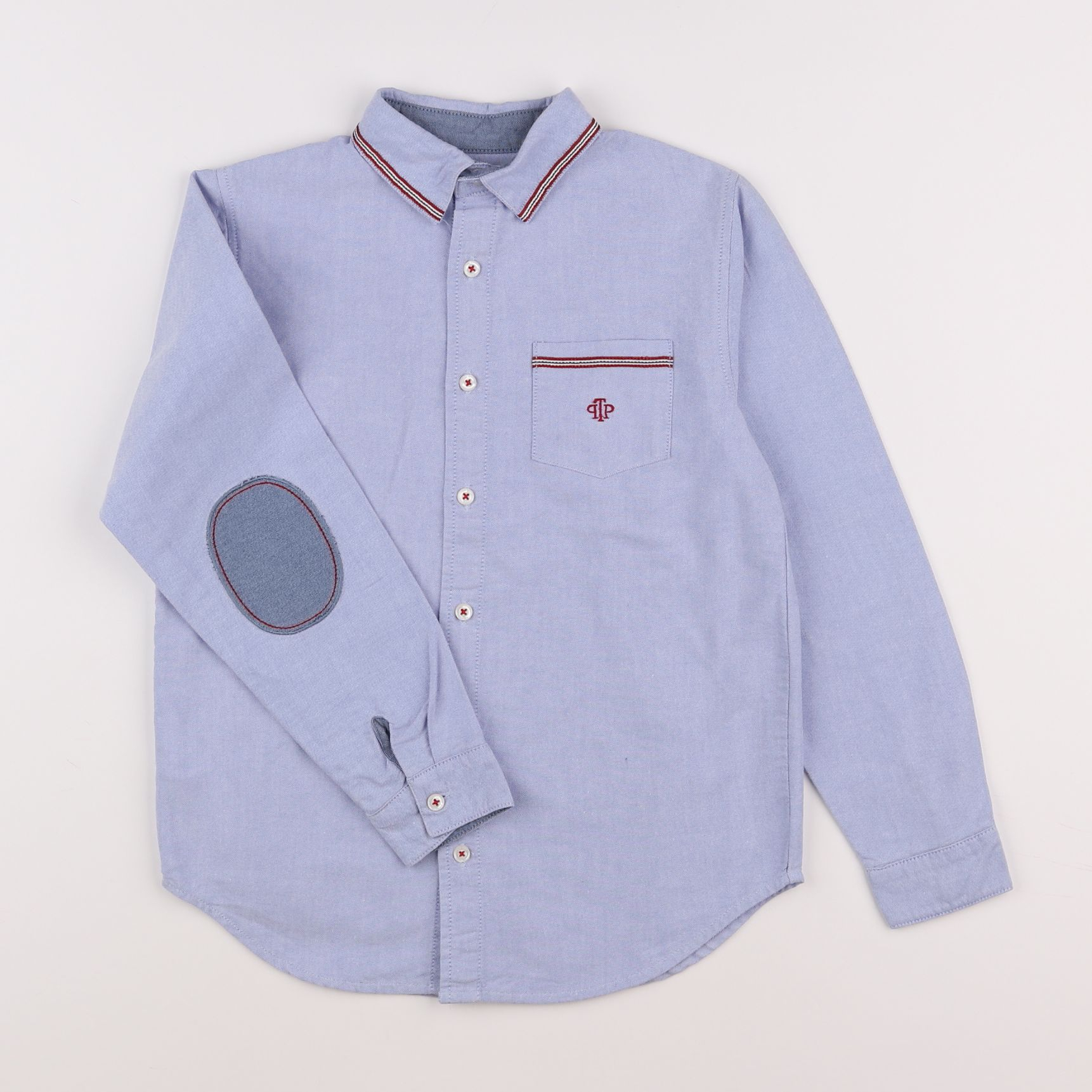 Tutto Piccolo - chemise bleu - 10 ans