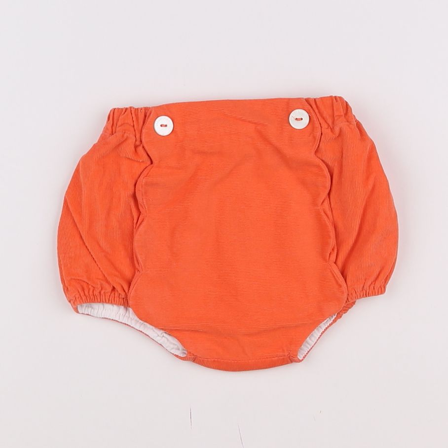 Jacadi - bloomer orange - 6 mois