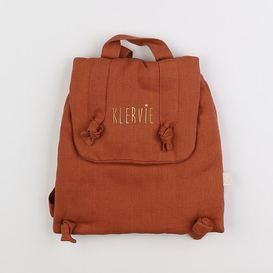 Petit Picotin - "KLERVIE" sac à dos souple orange