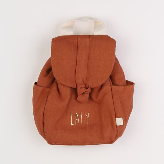 Petit Picotin - "LALY" sac à dos orange 