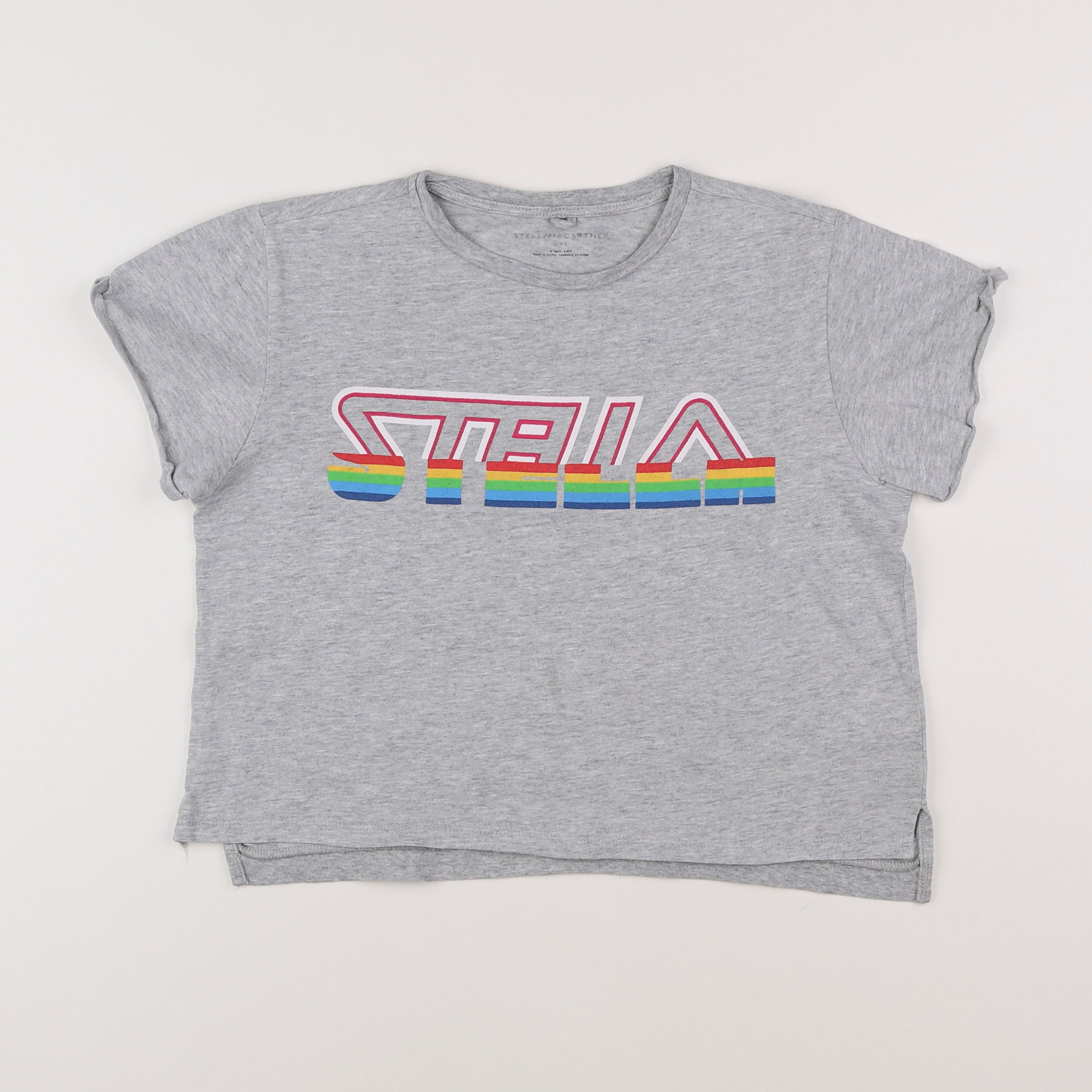 Stella McCartney Kids - tee-shirt gris - 8 ans