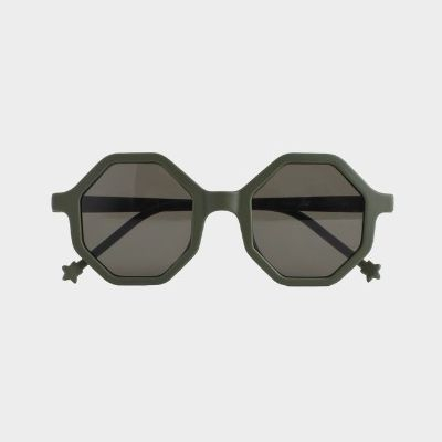 YEYE - lunettes de soleil vert kaki - TU (2/7 ans)