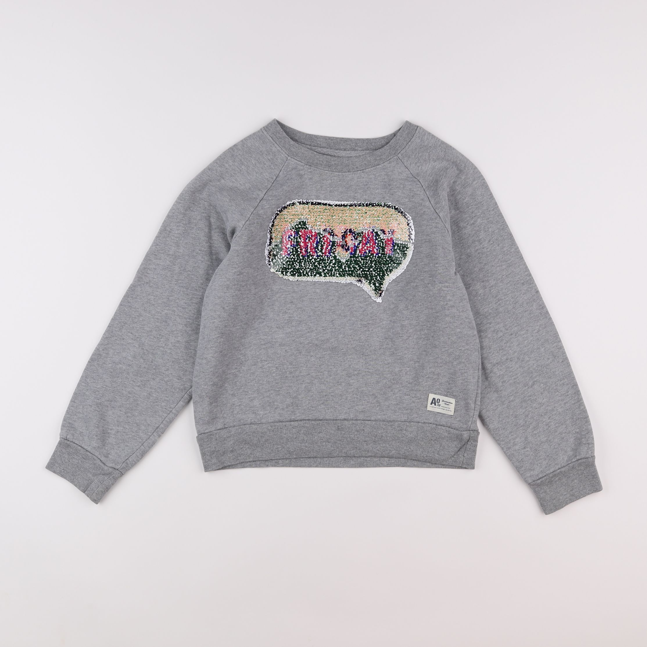 American Outfitters - sweat gris - 10 ans