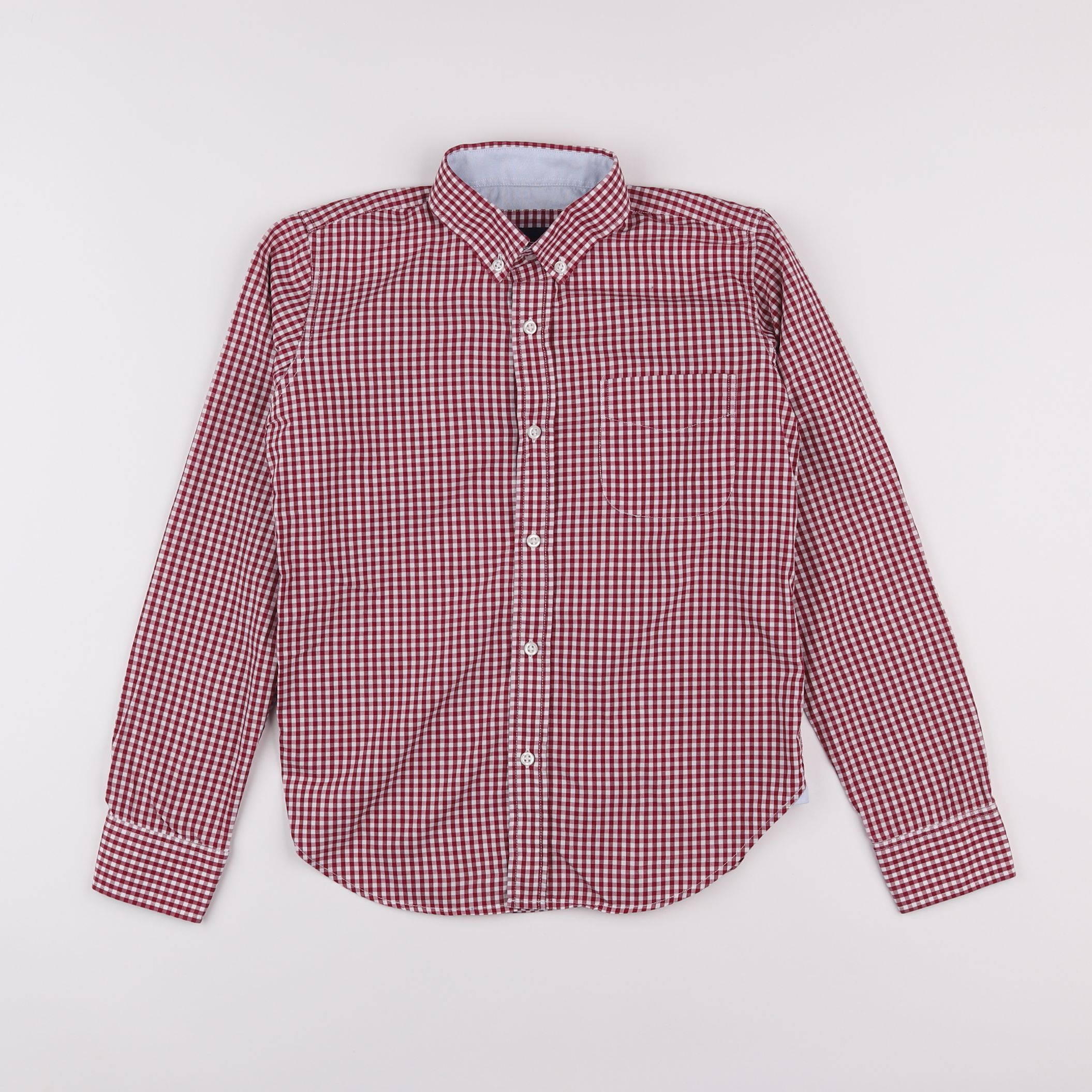 Acanthe - chemise rouge - 12 ans