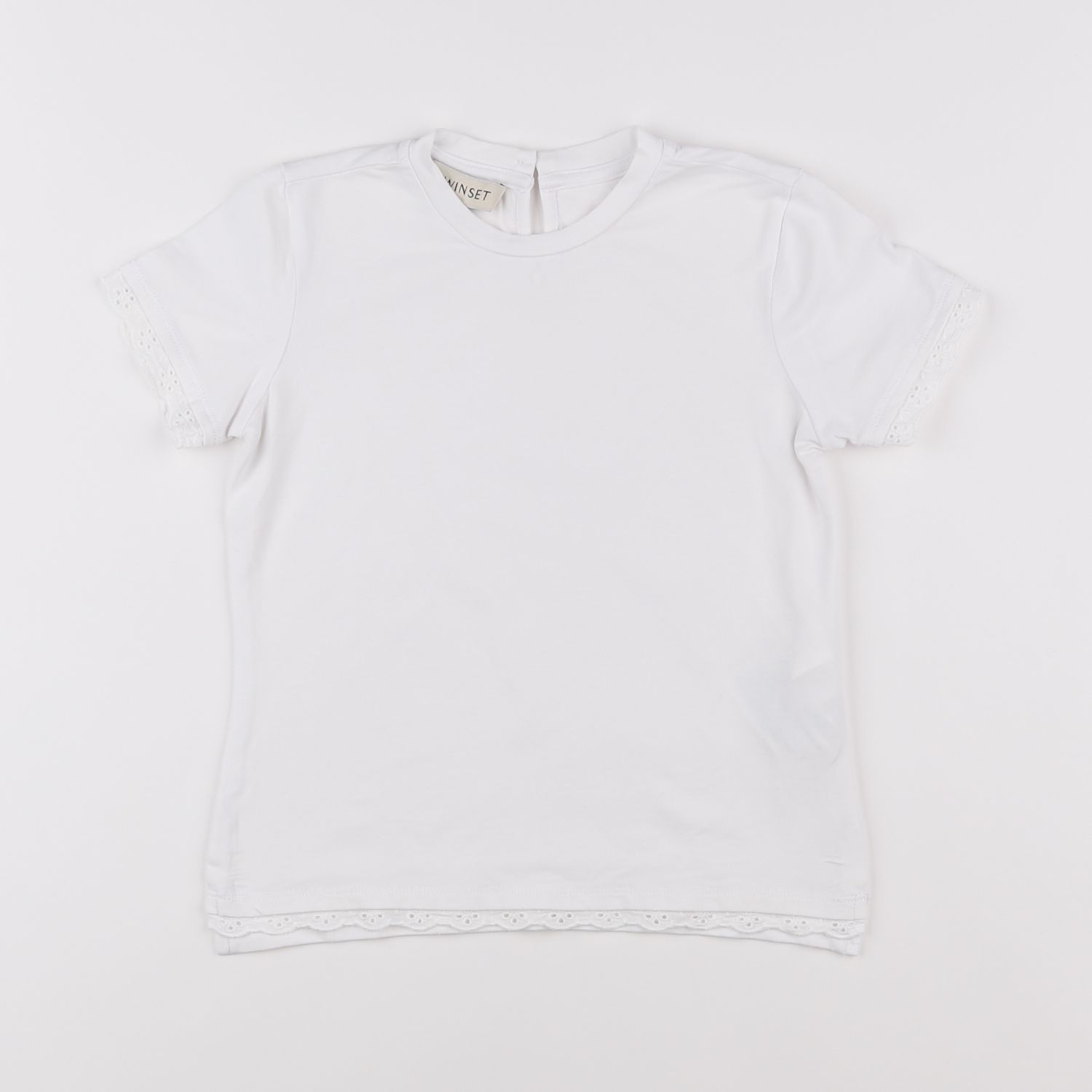 Twinset - tee-shirt blanc - 6 ans