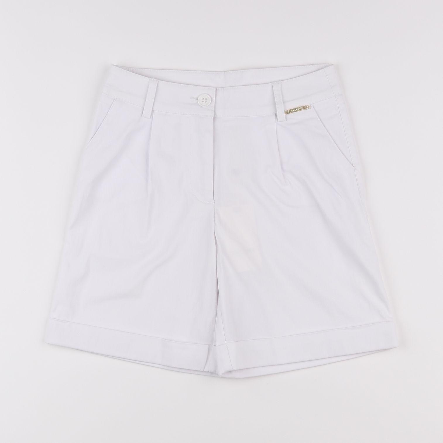 Twinset - short blanc - 8 ans