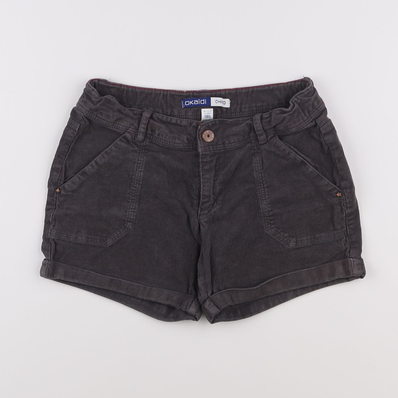 Okaidi - short marron - 12 ans