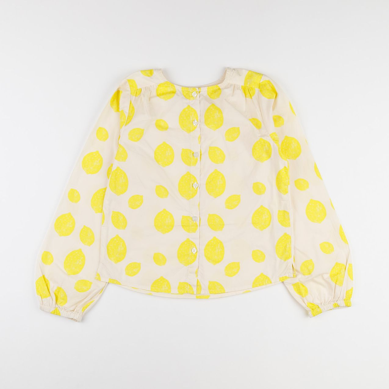 Holi & Love - blouse jaune (modèle SASHA)  - 6/7 ans