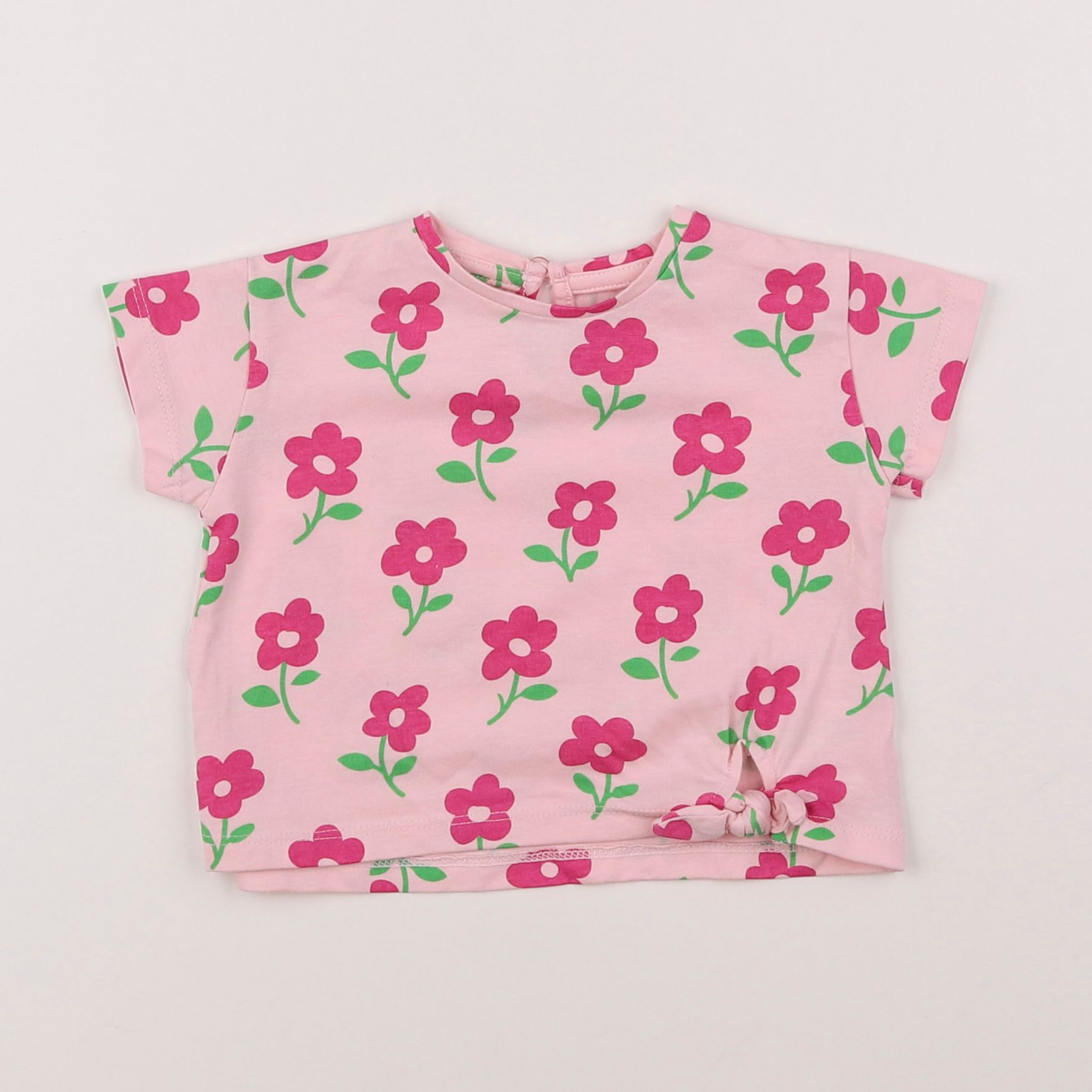 El Corte Inglés  - tee-shirt rose - 3/6 mois