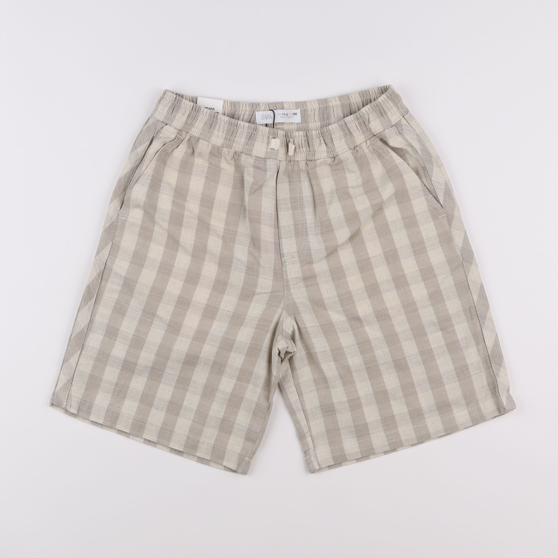 Zara - short gris - 11/12 ans