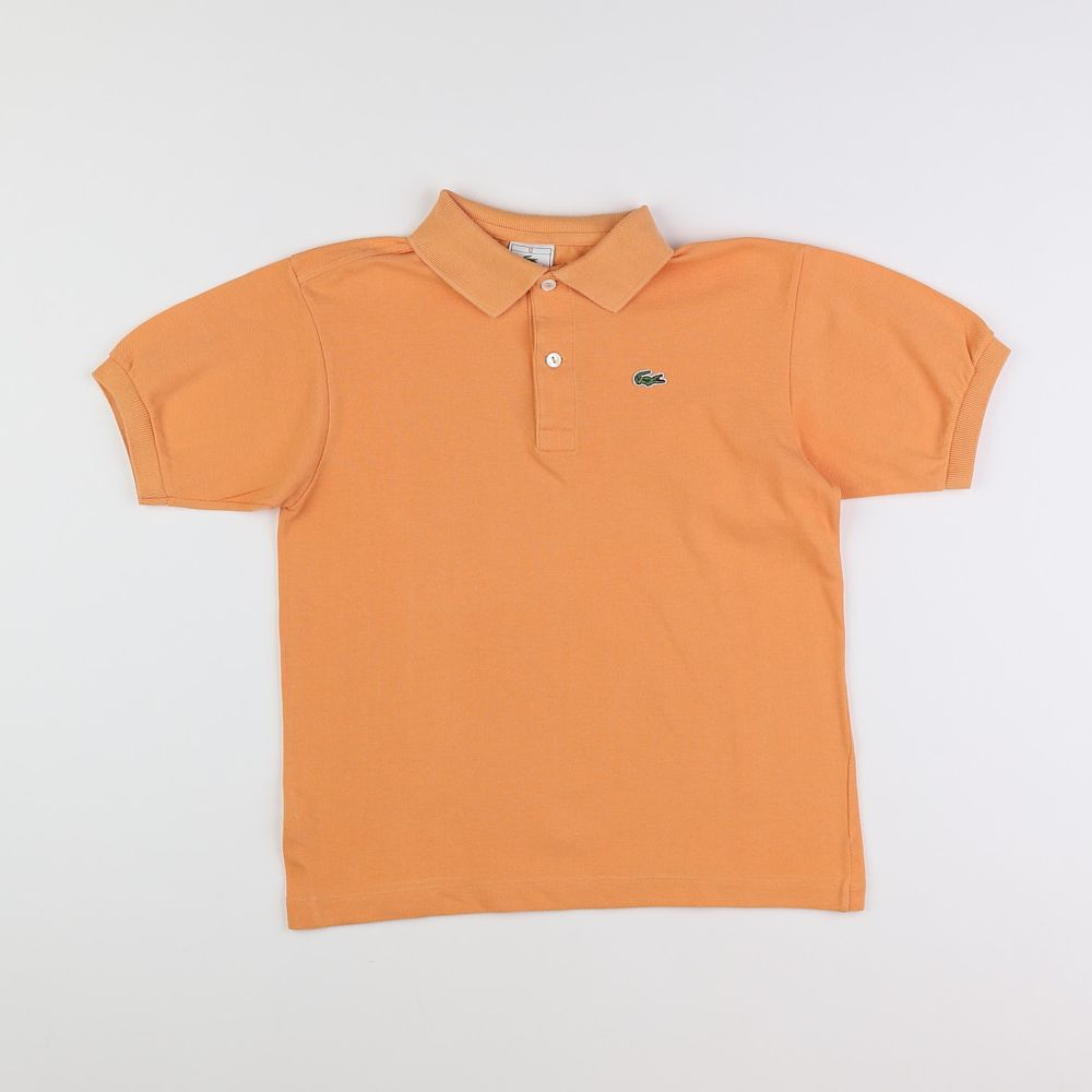 Lacoste - polo orange - 12 ans