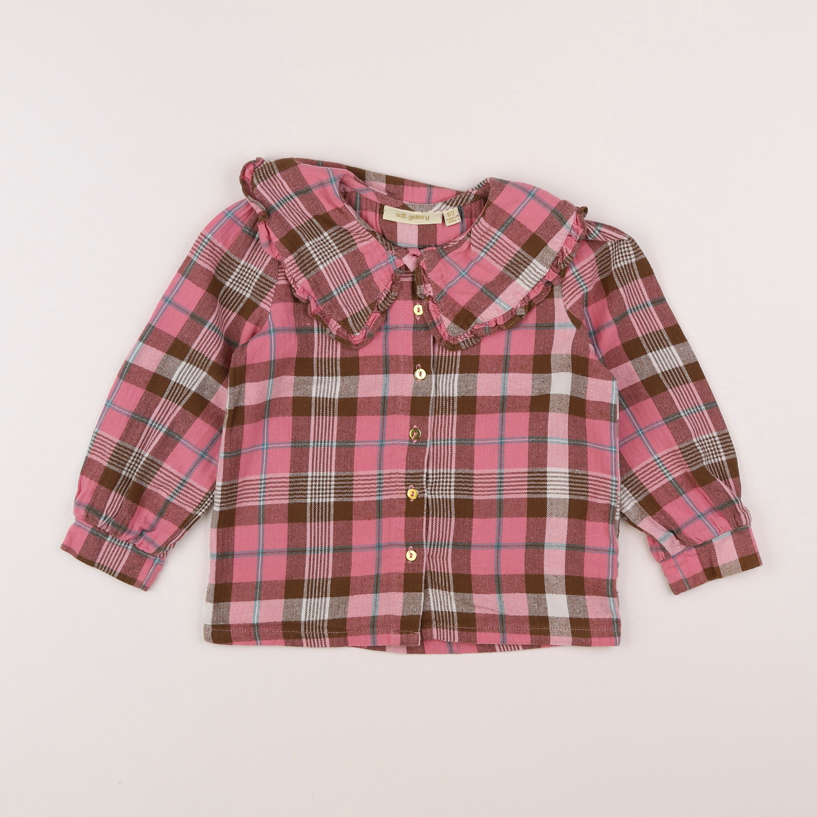 Soft Gallery - blouse rose - 10 ans