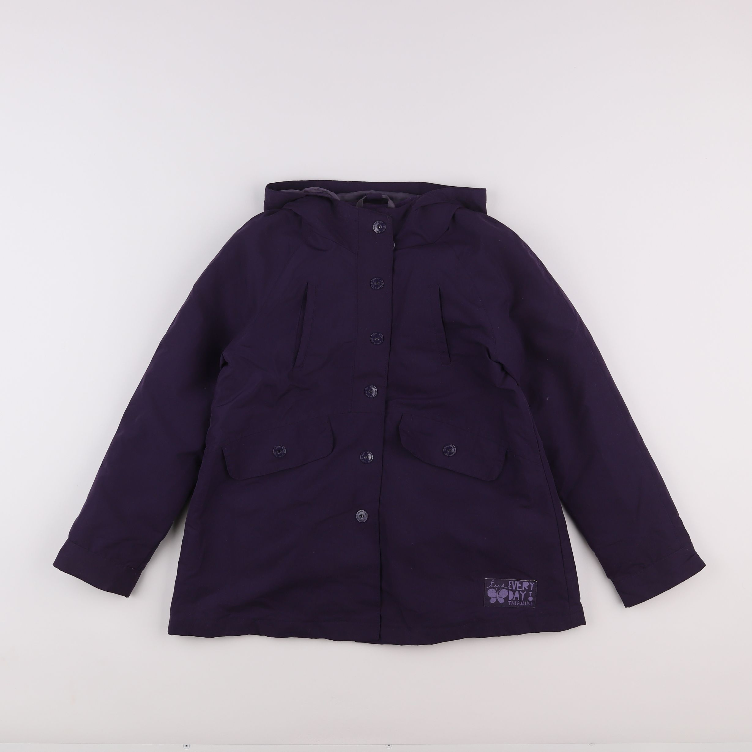 Vertbaudet - parka violet - 9 ans