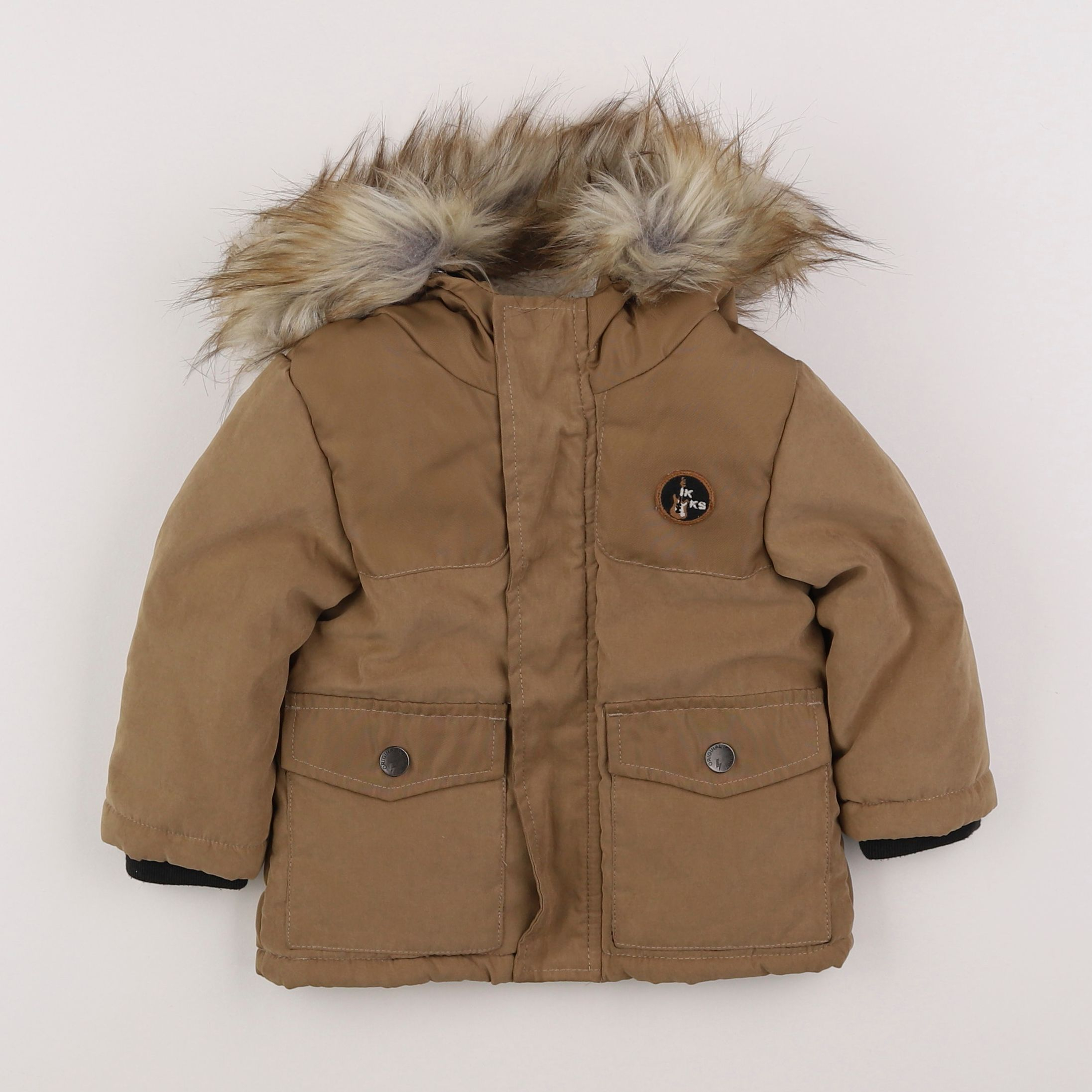 IKKS - parka marron - 12 mois