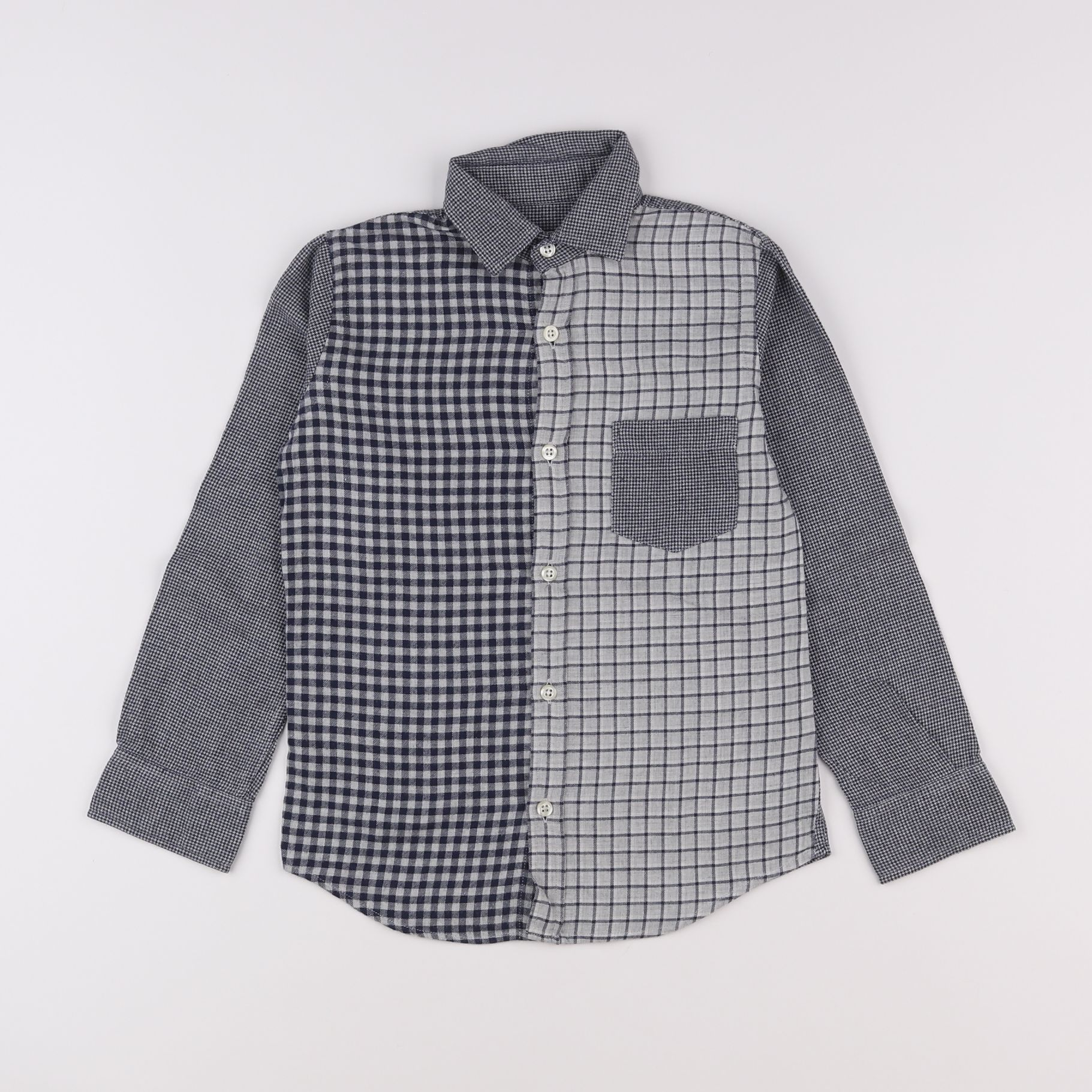 Hartford - chemise bleu, gris - 6 ans