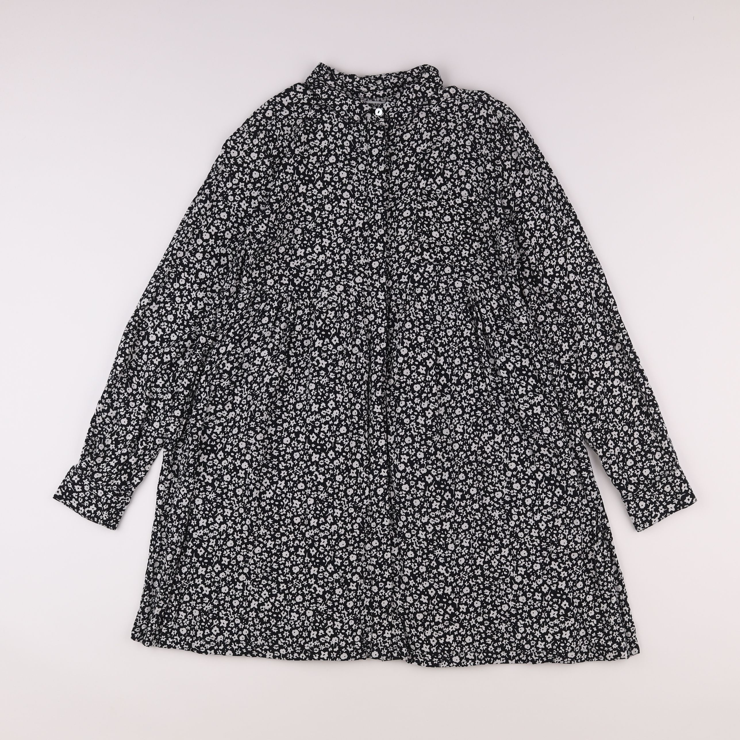 Galeries Lafayette - robe blanc, noir - 12 ans